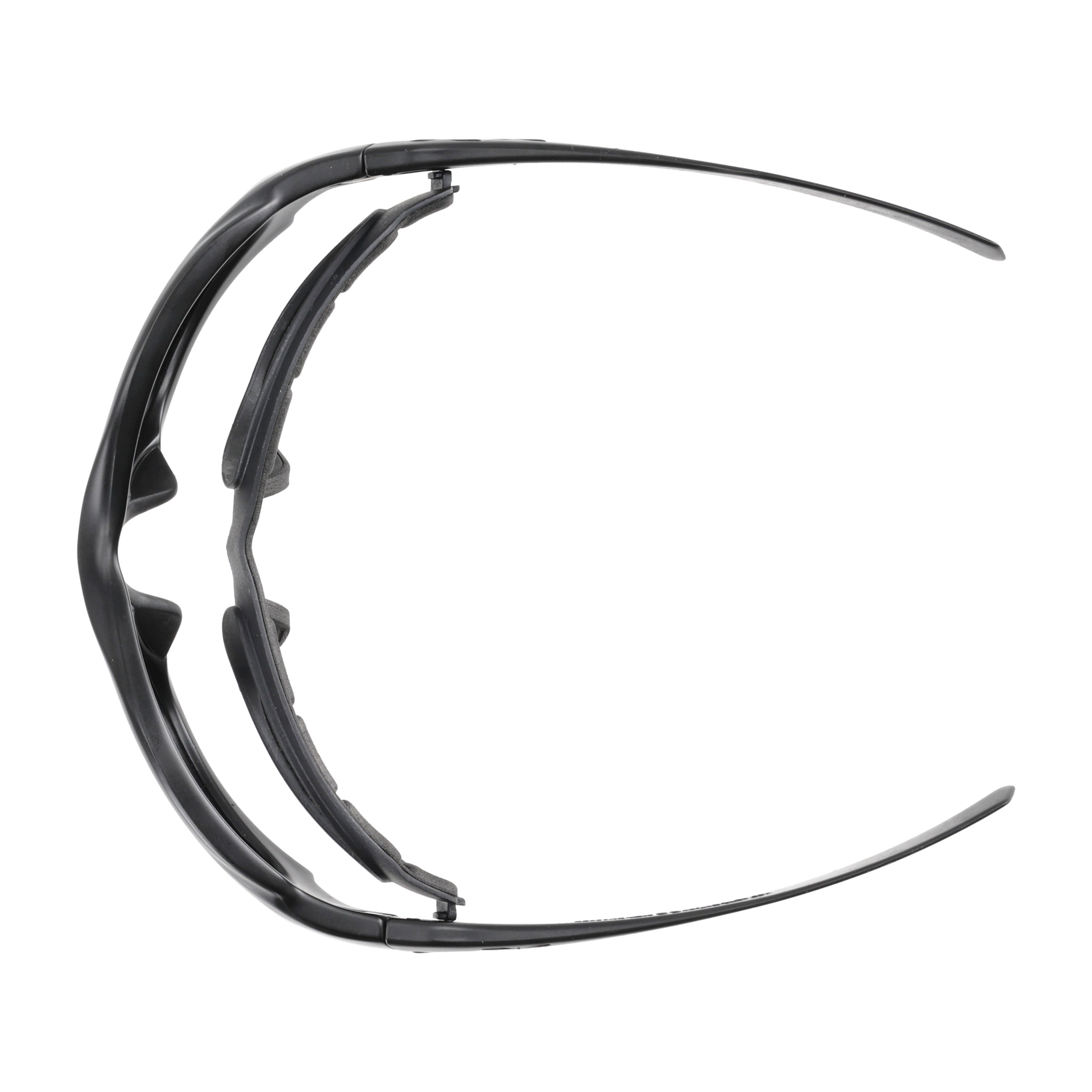 Okulary taktyczne Wiley X XL-1 Advanced Comm 2.5 grey / clear, czarne oprawki - obrazek 4