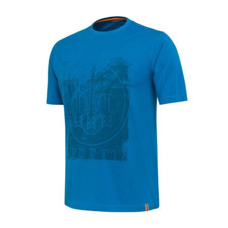 Koszulka męska Beretta logo Turkusowa L