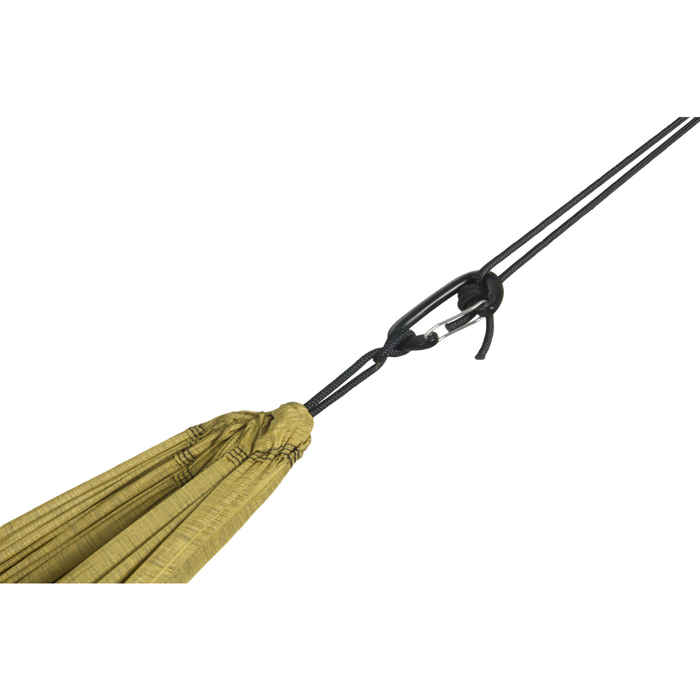 Hamak TTTM 320 x 300 cm w zestawie karabinki i linki, złoty - obrazek 3