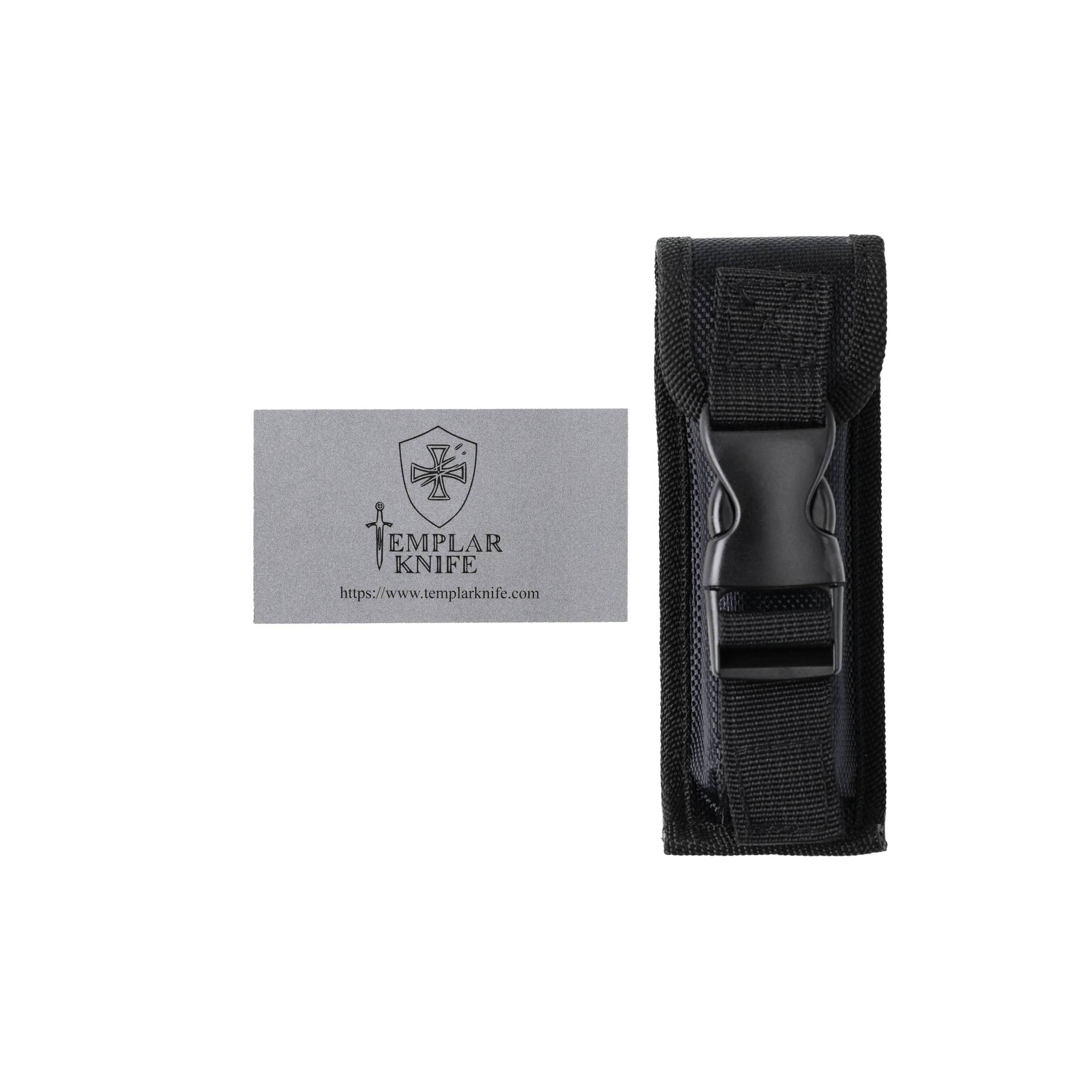 Nóż OTF Templar Knife Large Zinc Mossy Oak Bottomland Dagger Black - obrazek 6