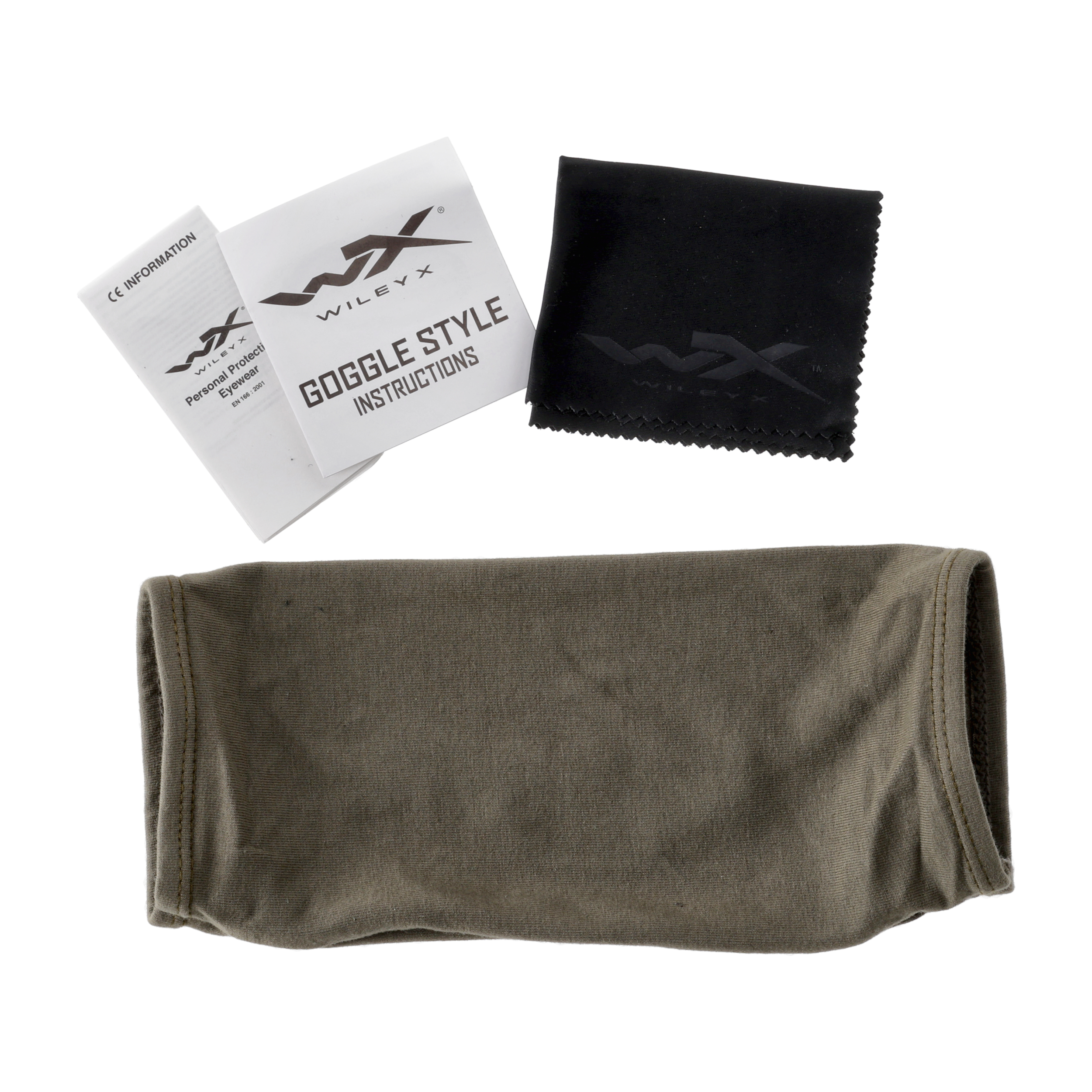 Gogle taktyczne Wiley X Spear SP293DLT smoke / clear / rust, jasnobrązowe oprawki - obrazek 6