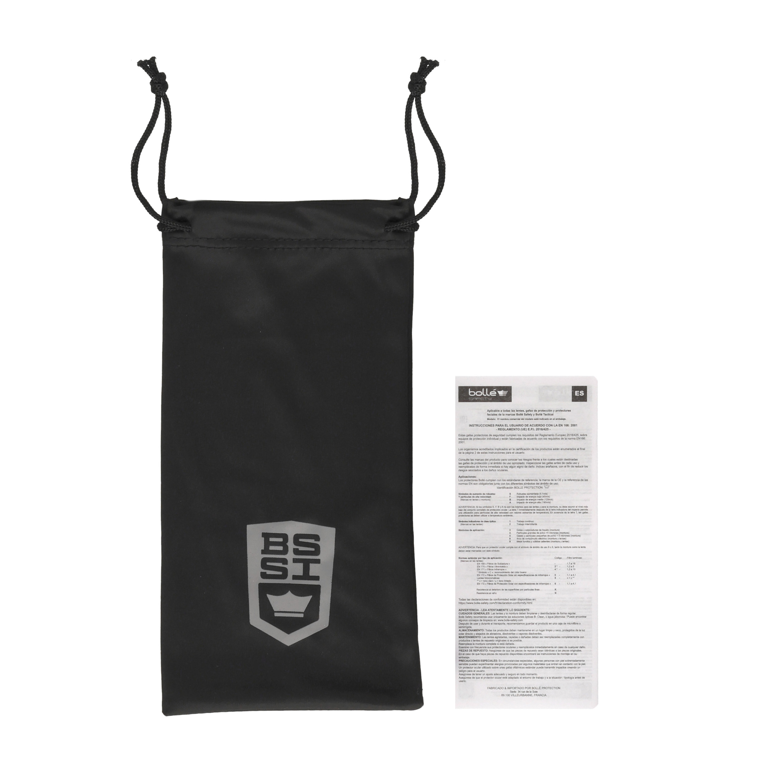 Okulary balistyczne Bolle Safety MY6 Eyeshield przezroczyste - obrazek 5