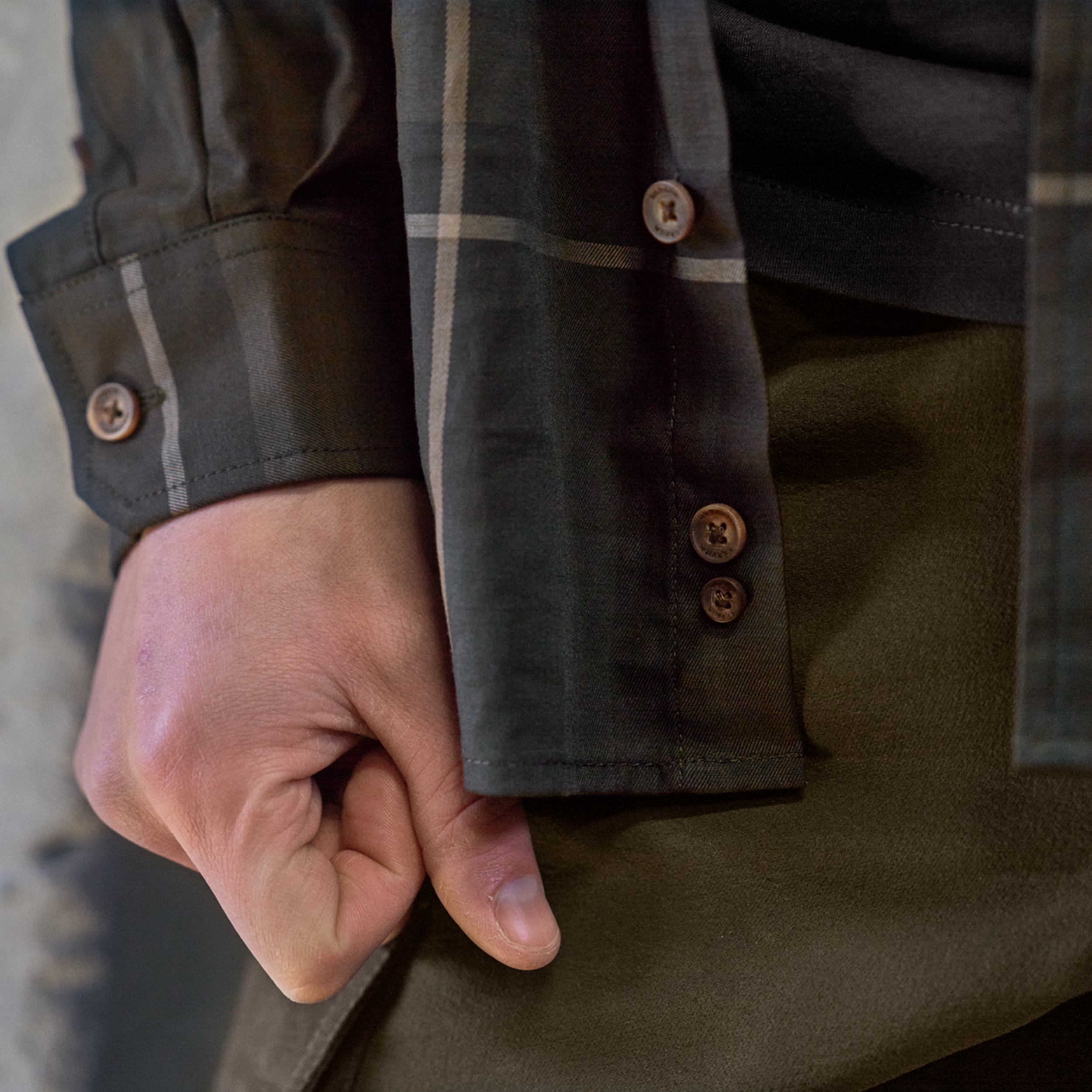 Koszula Harkila Akse Shadow brown check XL - obrazek 7