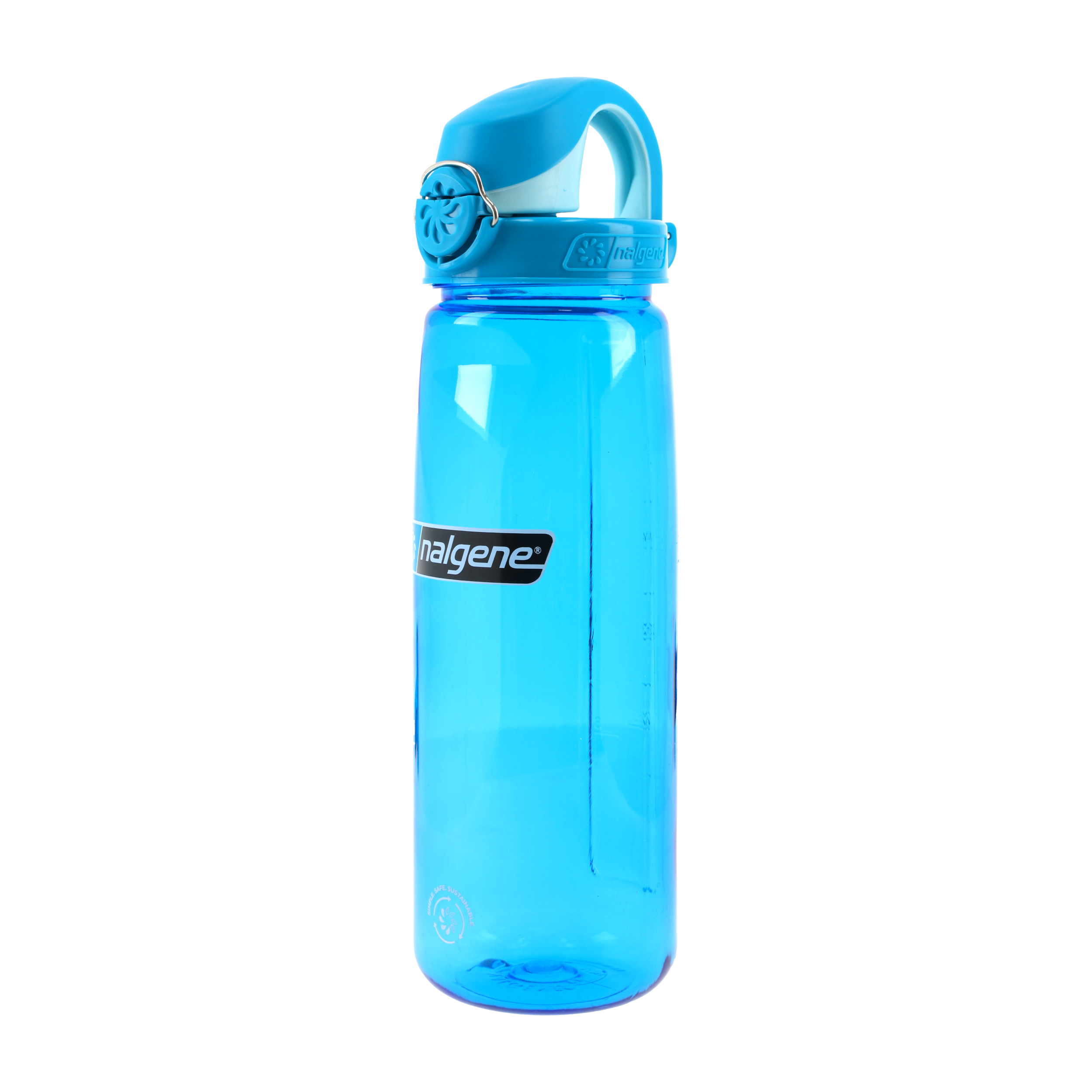 Butelka Nalgene On The Fly 0,65 l Slate Blue Glacial - obrazek 2