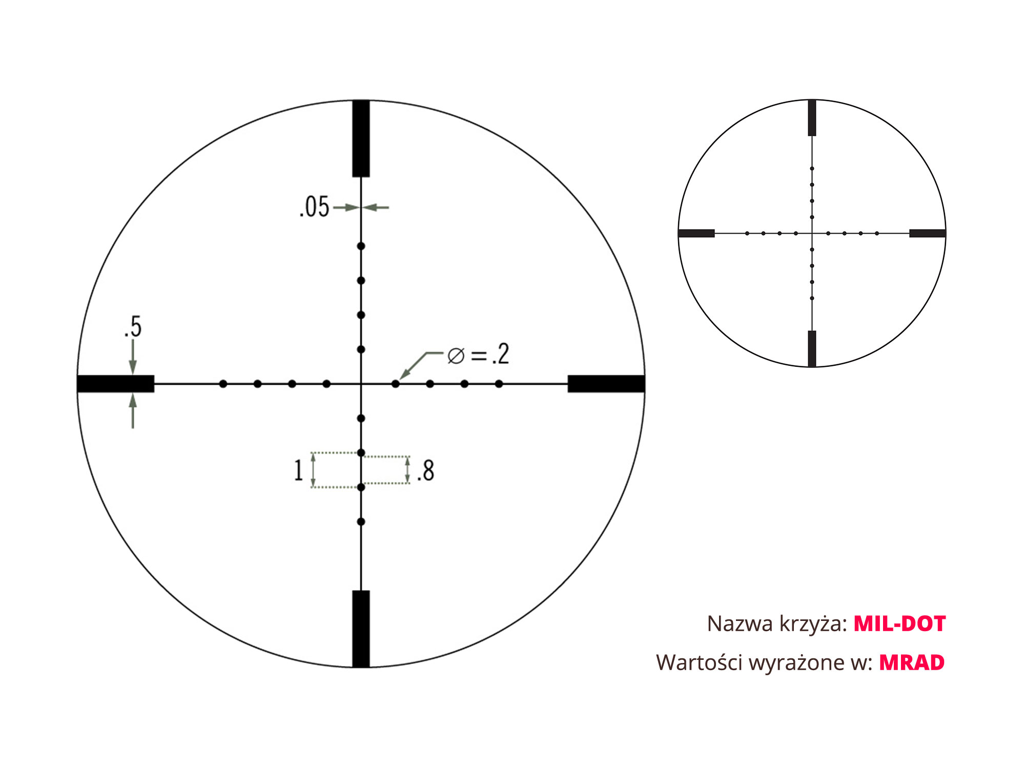 Luneta celownicza Vortex Viper 6.5-20x50 30 mm PA MILDOT - obrazek 8
