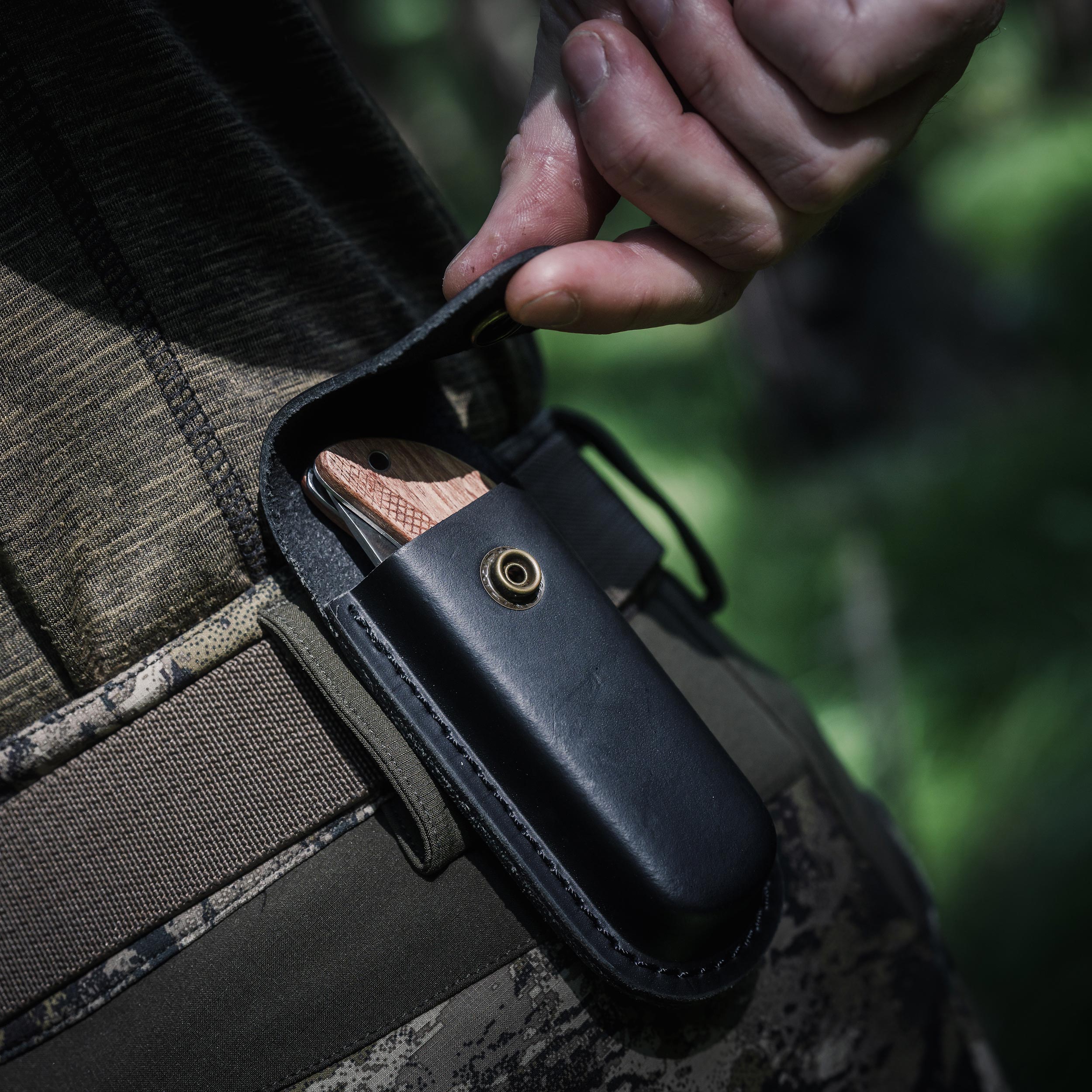 Nóż myśliwski składany Eka Swede 10 wood - obrazek 9