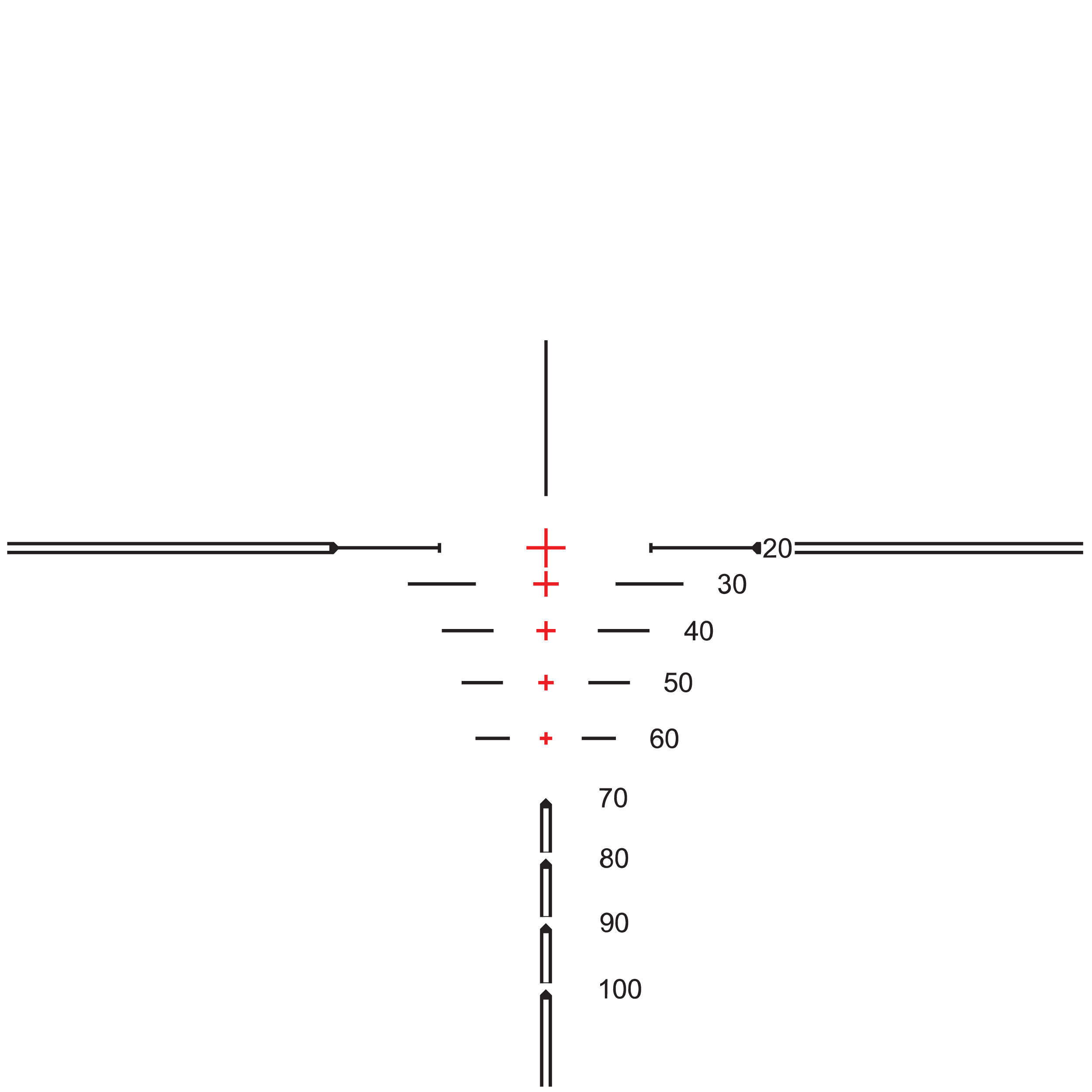 Luneta celownicza do kuszy Hawke XB1 Crossbow 1,5-5x32 IR - obrazek 3
