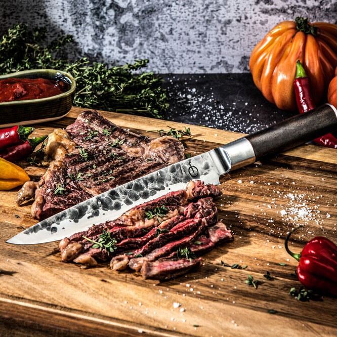 Deska do krojenia Style de Vie z drewna akacji 50x35x3 cm - obrazek 3