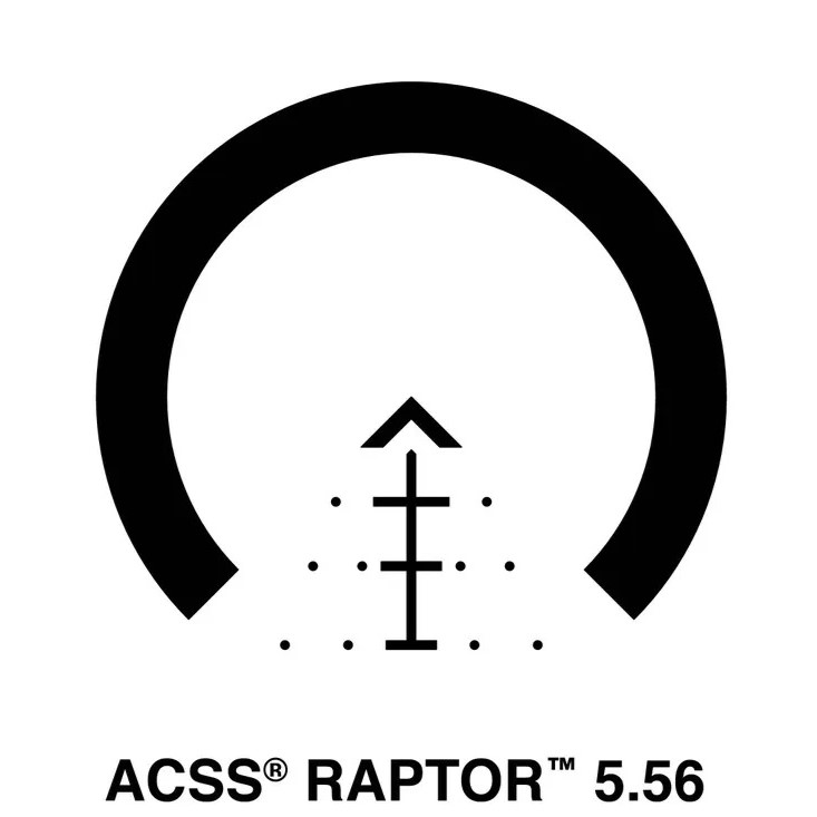 Luneta celownicza Primary Arms SLx 1-6x24 mm FFP iR ACSS Raptor 7,62x39 / .300 BLK - obrazek 8