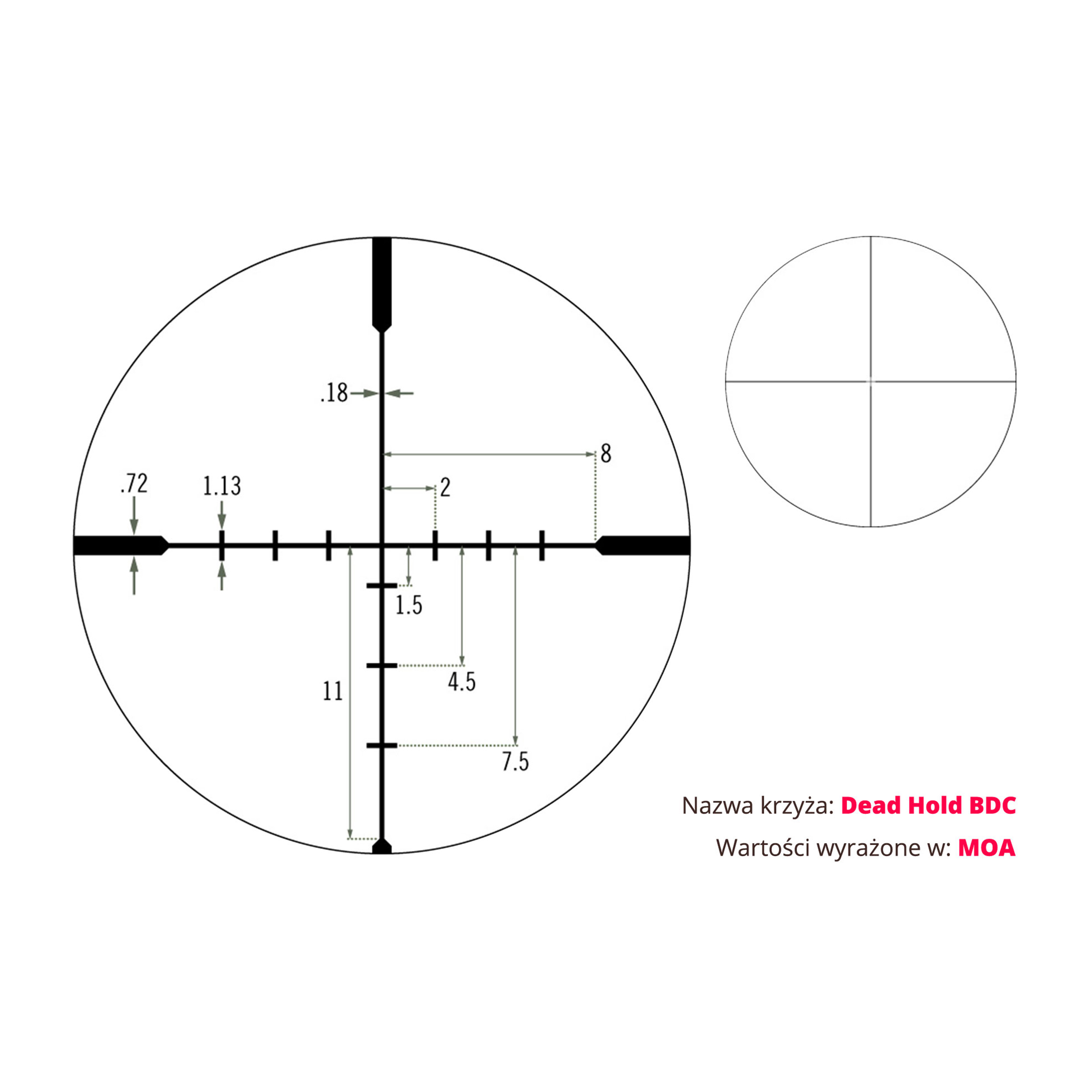 Luneta celownicza Vortex Diamondback 3.5-10x50 1'' BDC - obrazek 6