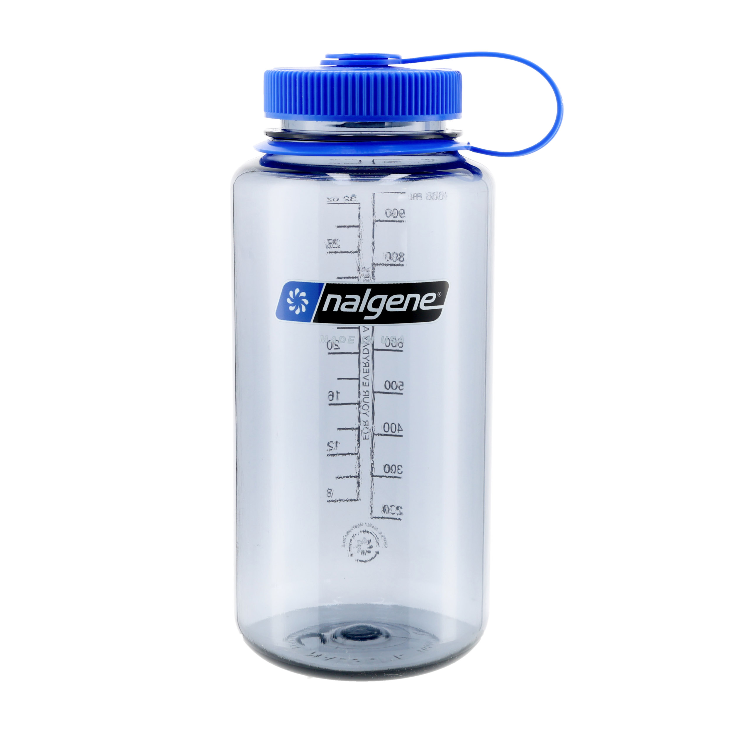 Butelka Nalgene Wide Mouth 1 l szara z szerokim wlewem