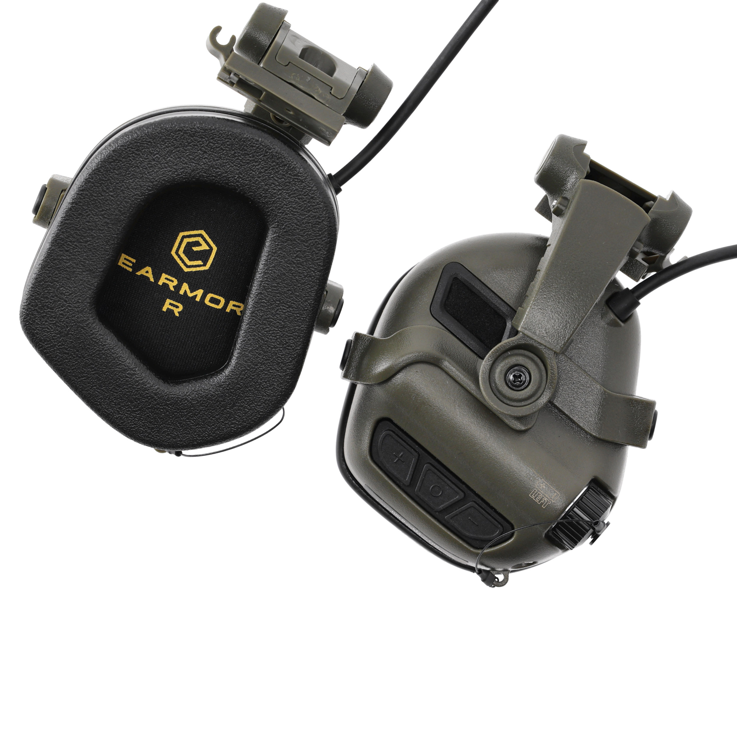 Aktywne ochronniki słuchu do hełmów Earmor M31X-FG-MARK3 - obrazek 2