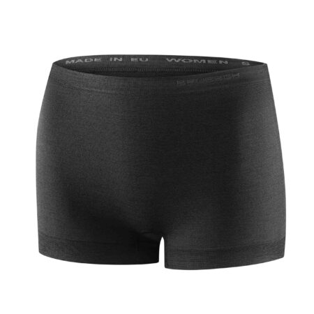 Bokserki Brubeck classic COMFORT MERINO damskie czarne M