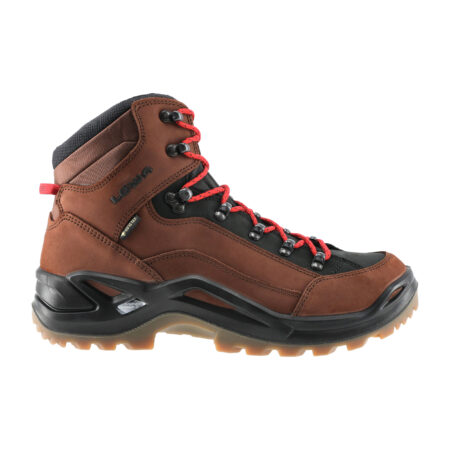 Buty męskie LOWA Renegade GTX mid, mahoń/czerwony 41,5