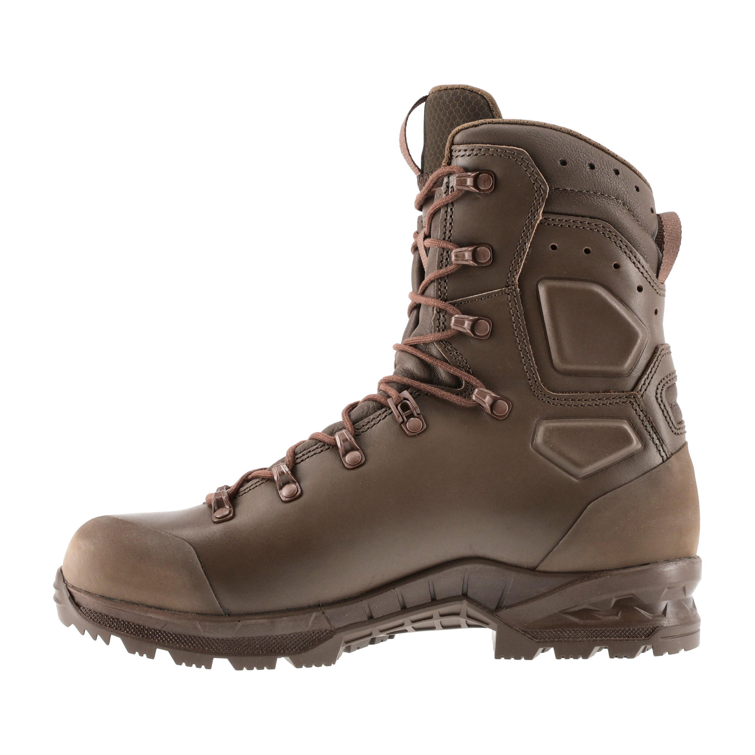 Buty męskie LOWA Combat Boot, ciemnobrązowe 41 - obrazek 3