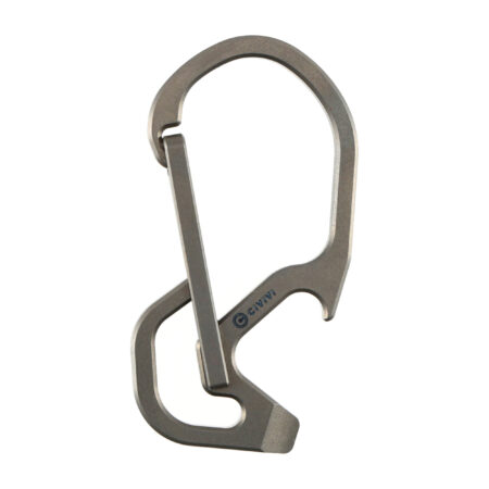 Karabińczyk do kluczy Civivi Click Gray Titanium CA-01A