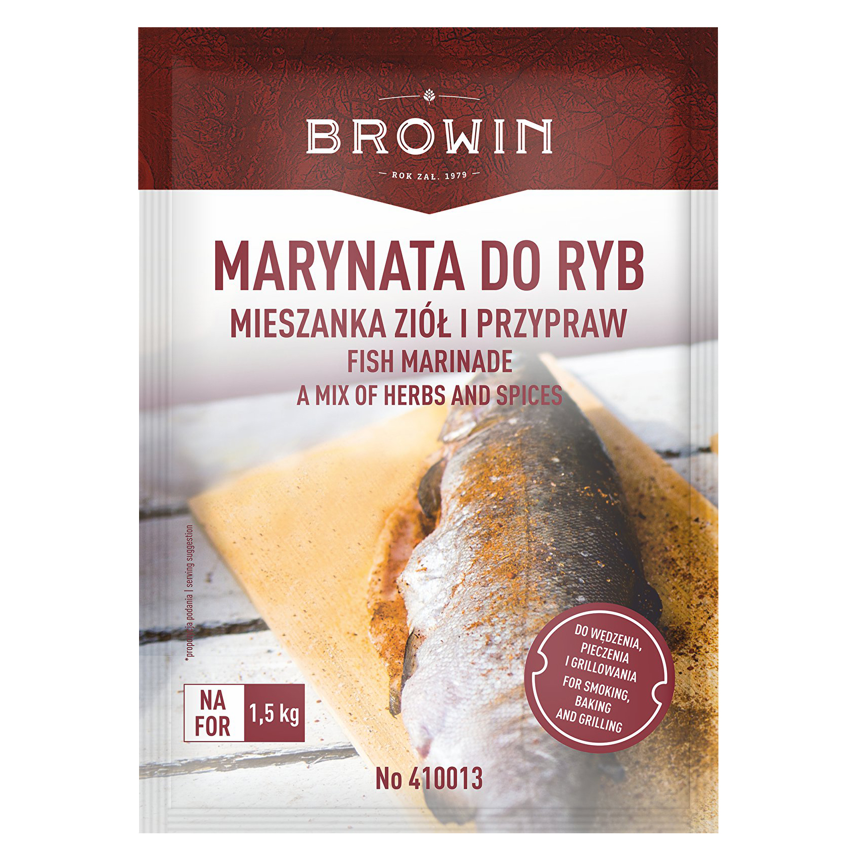 Marynata do ryb Browin- mieszanka ziół i przypraw 120 g