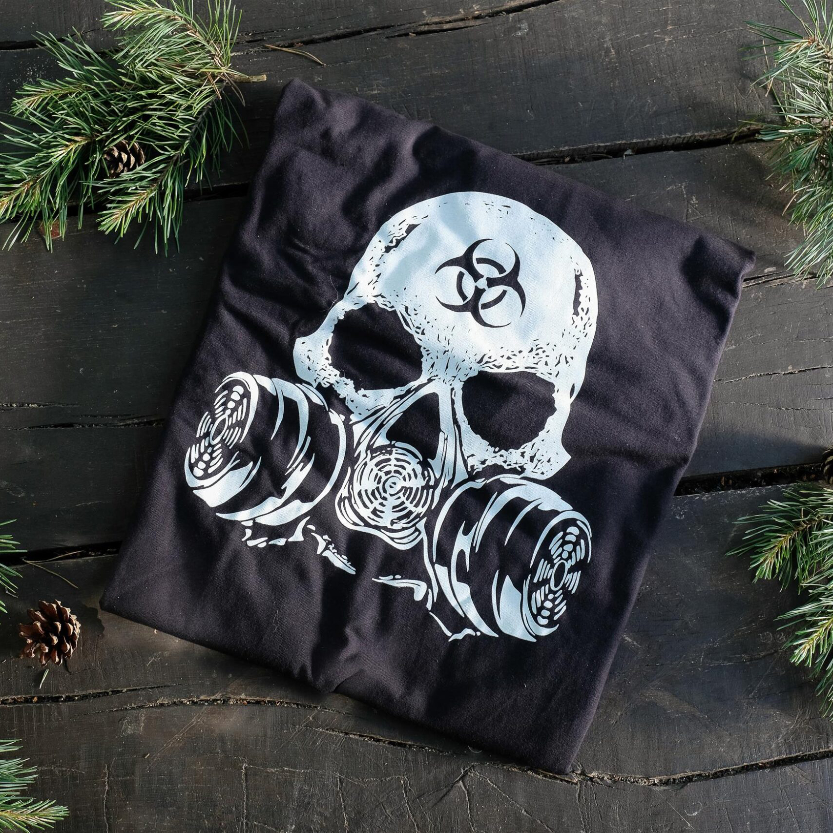 Koszulka męska TigerWood Plague czarna S - obrazek 2