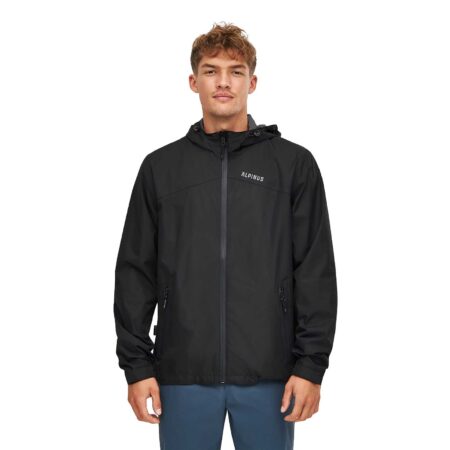 Kurtka męska Alpinus 2-warstwowa Paterno czarna 2XL