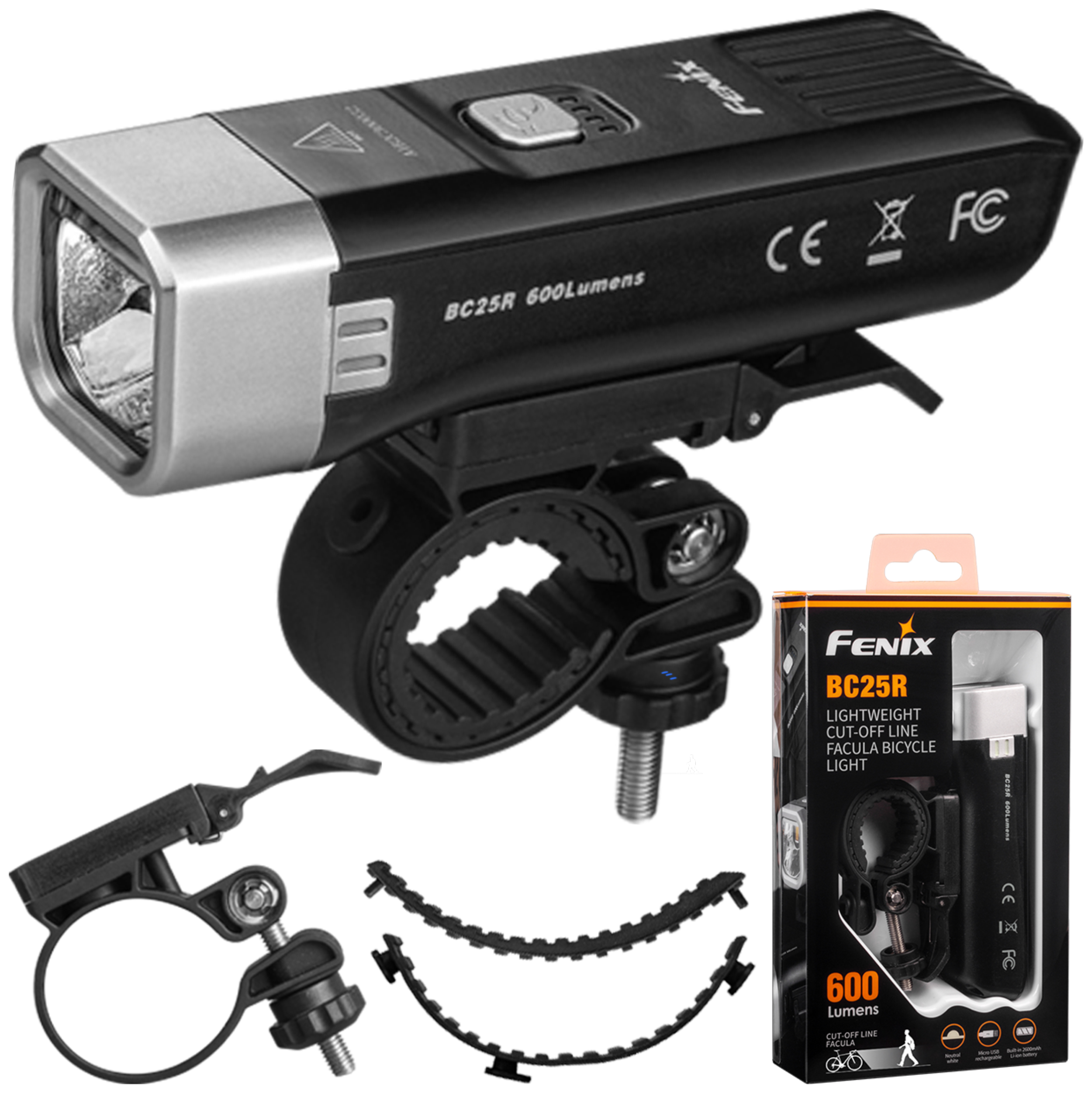 Lampa rowerowa Fenix BC25R - obrazek 3