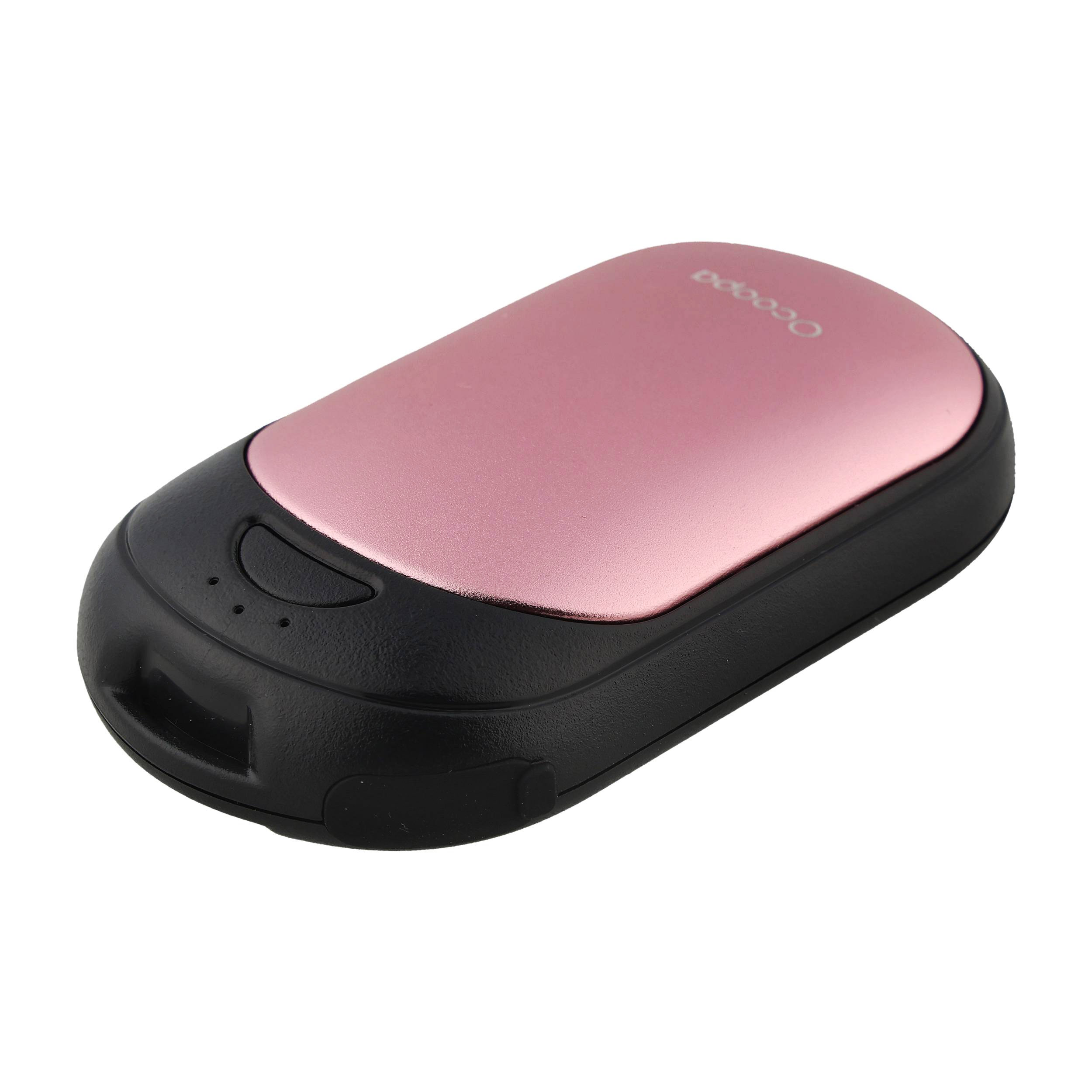 Ogrzewacz elektroniczny do rąk Ocoopa UT3 czarno-różowy - obrazek 4