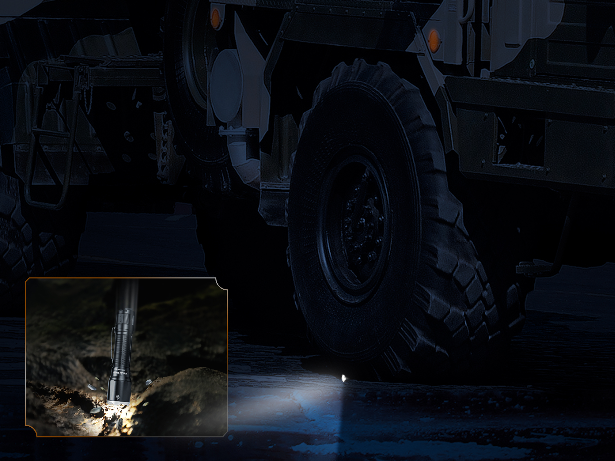 Latarka taktyczna LED Fenix TK16 V2.0 czarna - obrazek 4