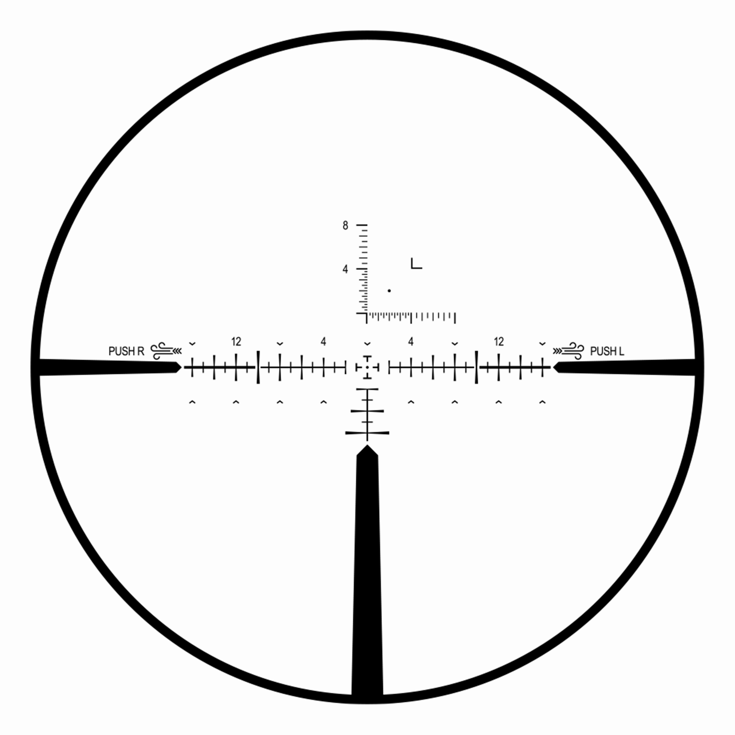 Luneta celownicza Leupold Mark 5HD 3.6-18x44 35 mm M1C3 FFP Illum Gunwerks RH1 MOA - obrazek 8