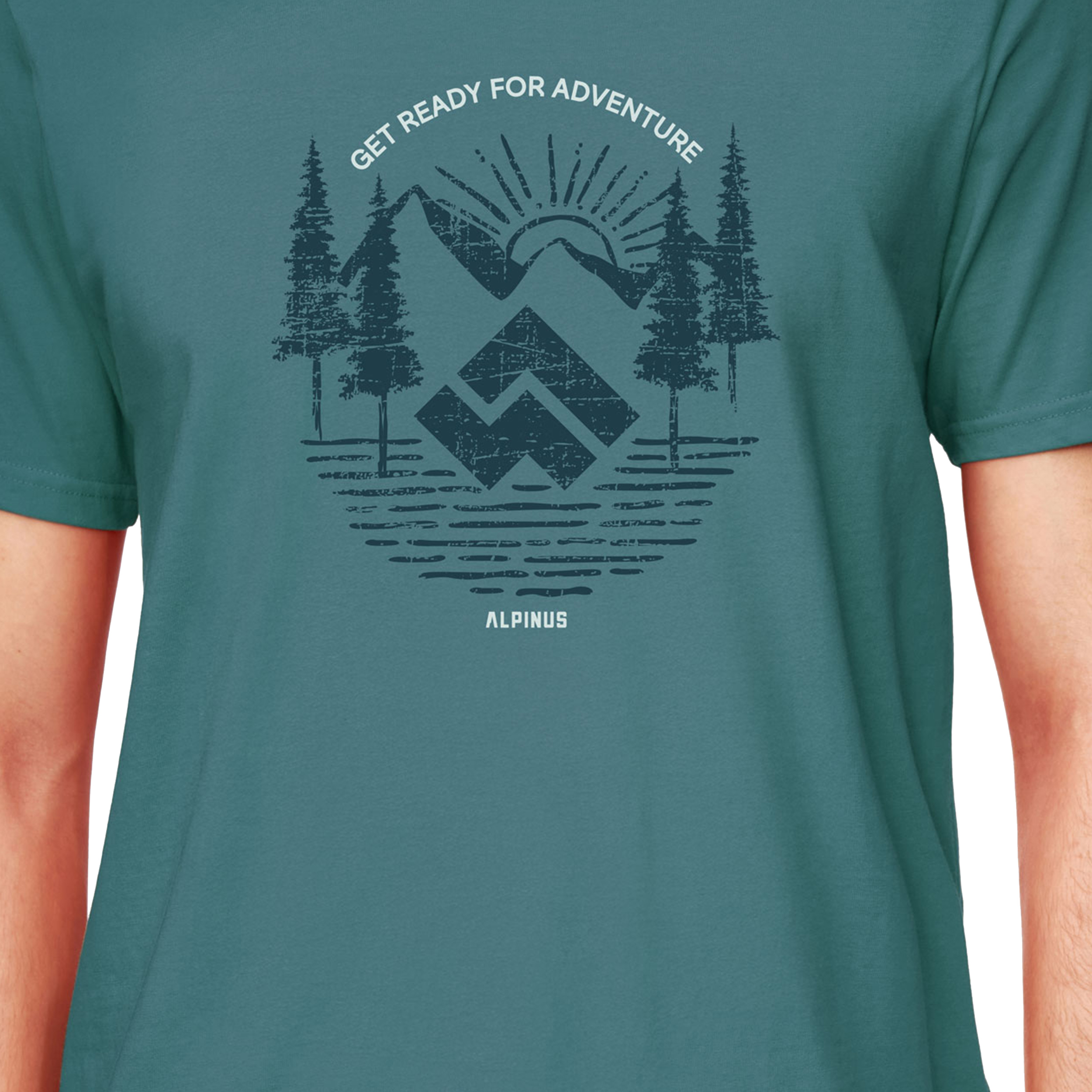 Koszulka męska Alpinus Kitreli, niebieska M - obrazek 5