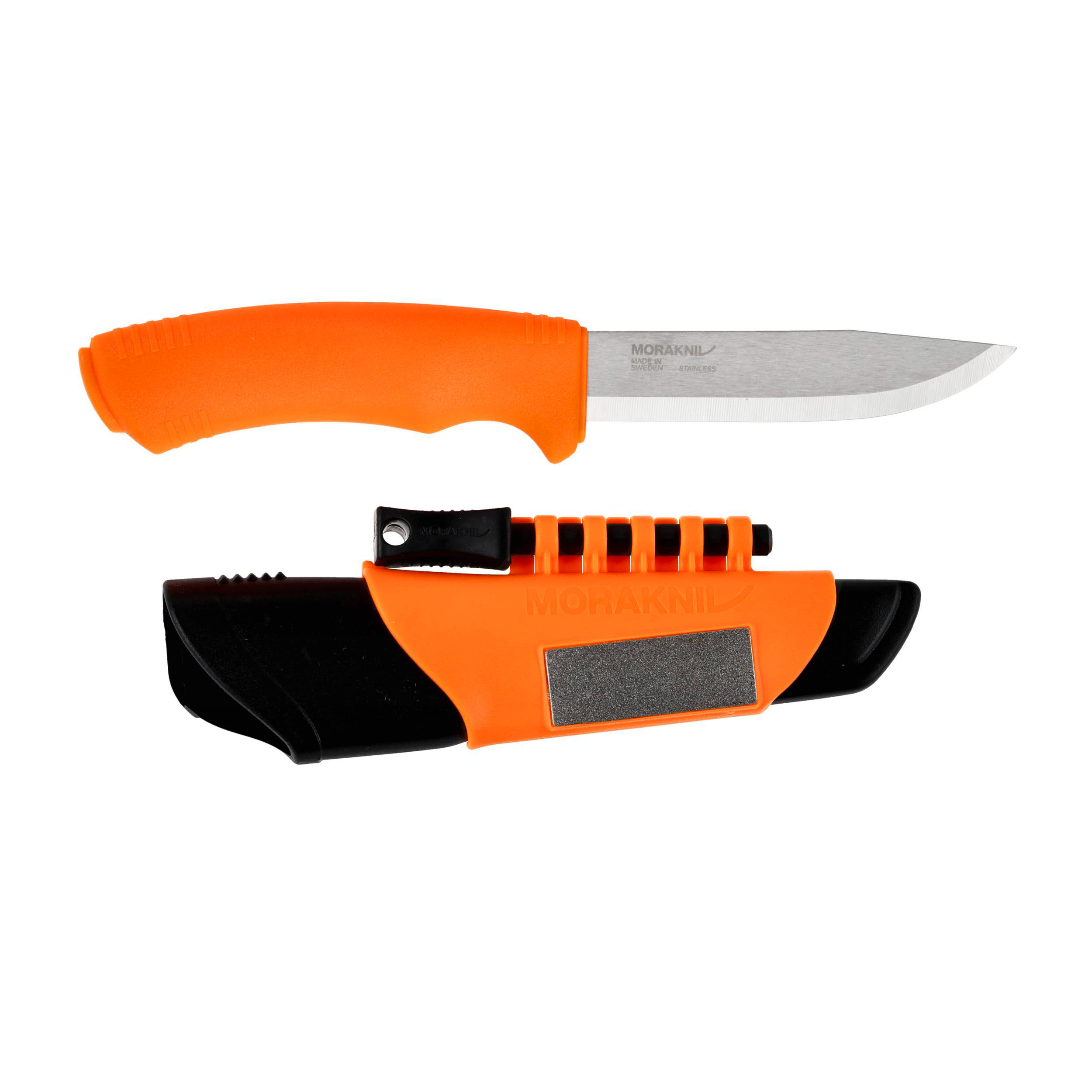 Nóż Morakniv Bushcraft Survival czarno-pomarańczowy stal nierdzewna - obrazek 4