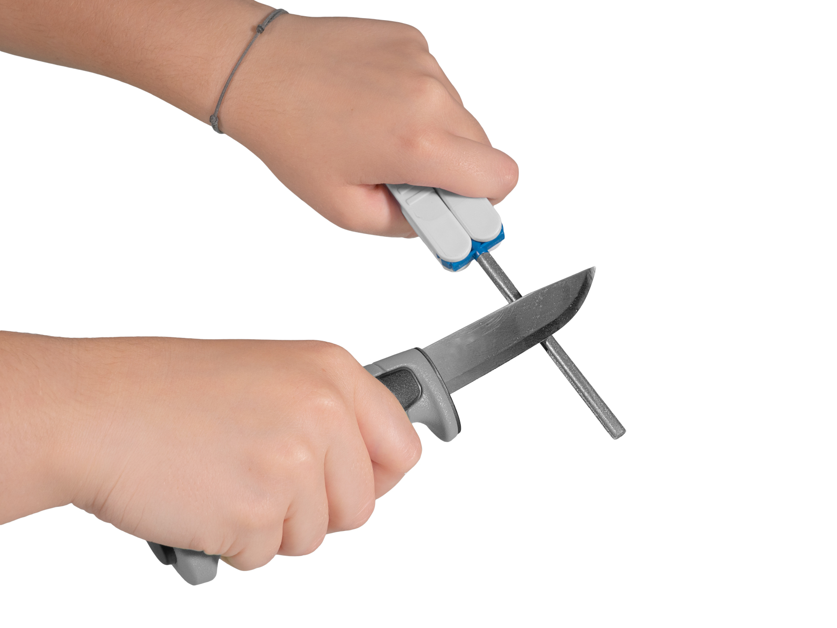 Ostrzałka Lansky Diamond Fish Hook LDFHS - obrazek 2