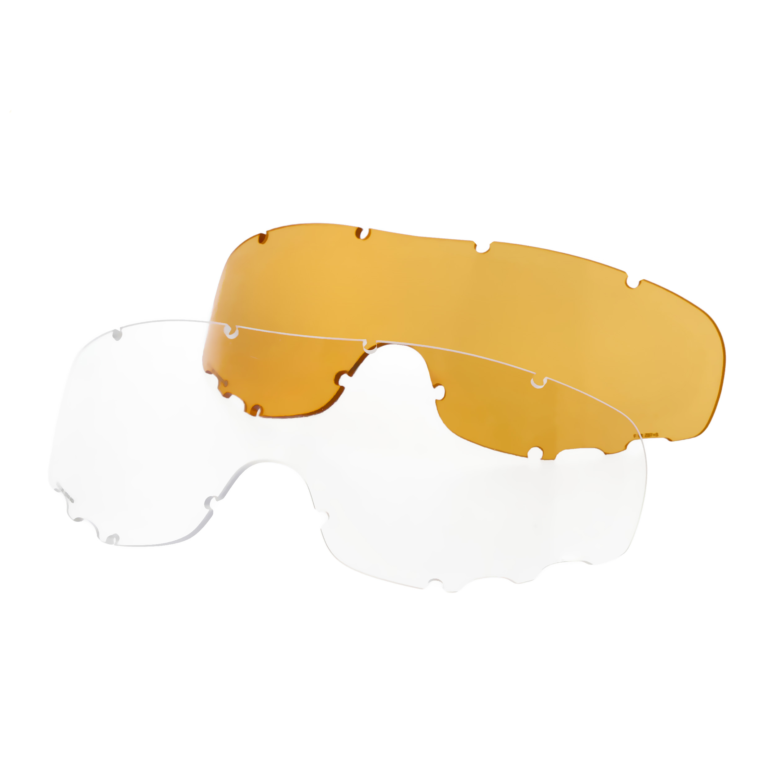 Gogle taktyczne Wiley X Spear SP293T smoke / clear / light rust, jasnobrązowe oprawki - obrazek 6