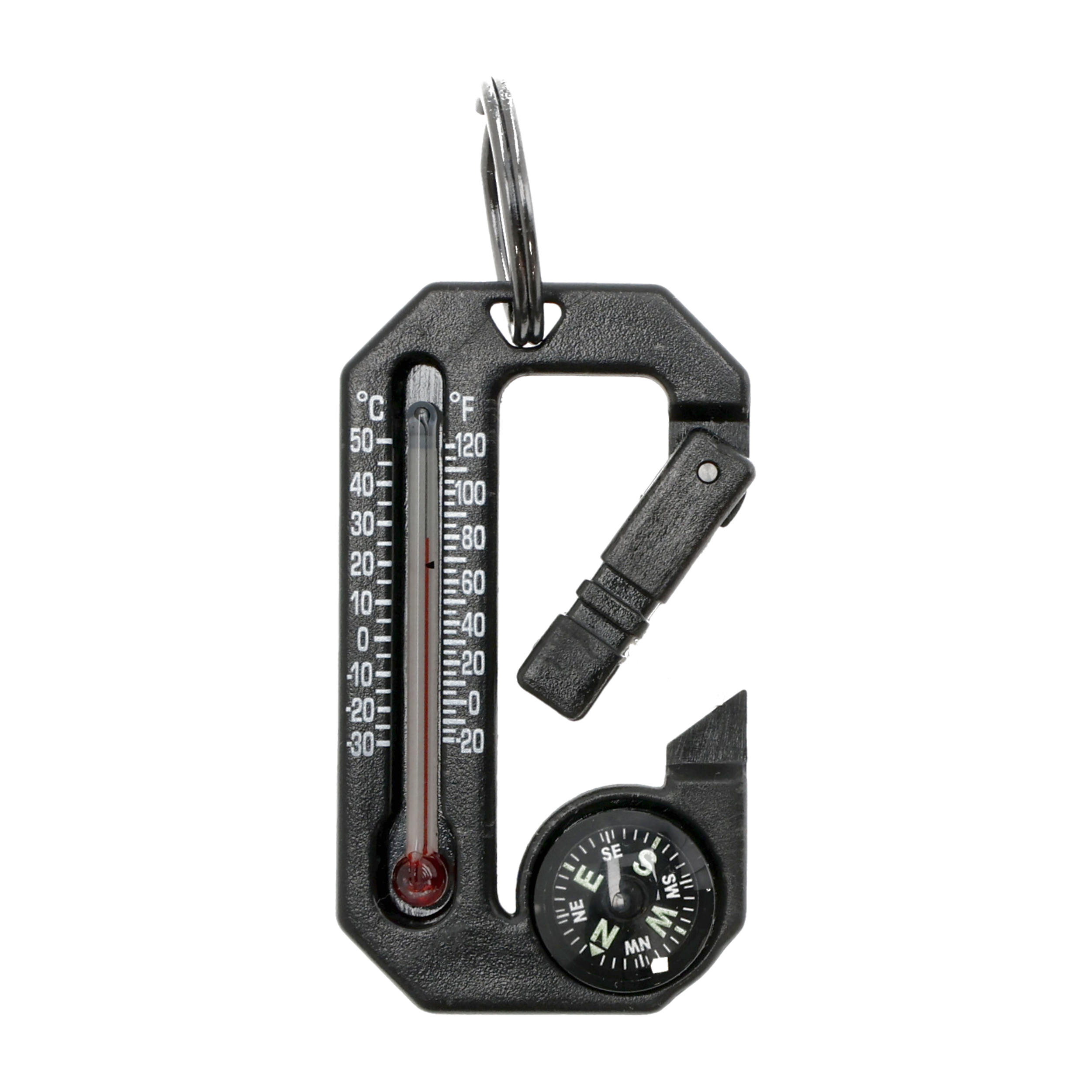 Brelok, karabińczyk z termometrem i kompasem Sun Co. HikeHitch 2 - obrazek 2
