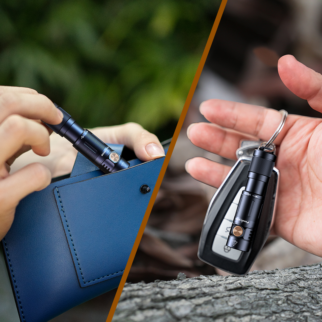 Latarka LED Fenix E05R czarna - obrazek 7