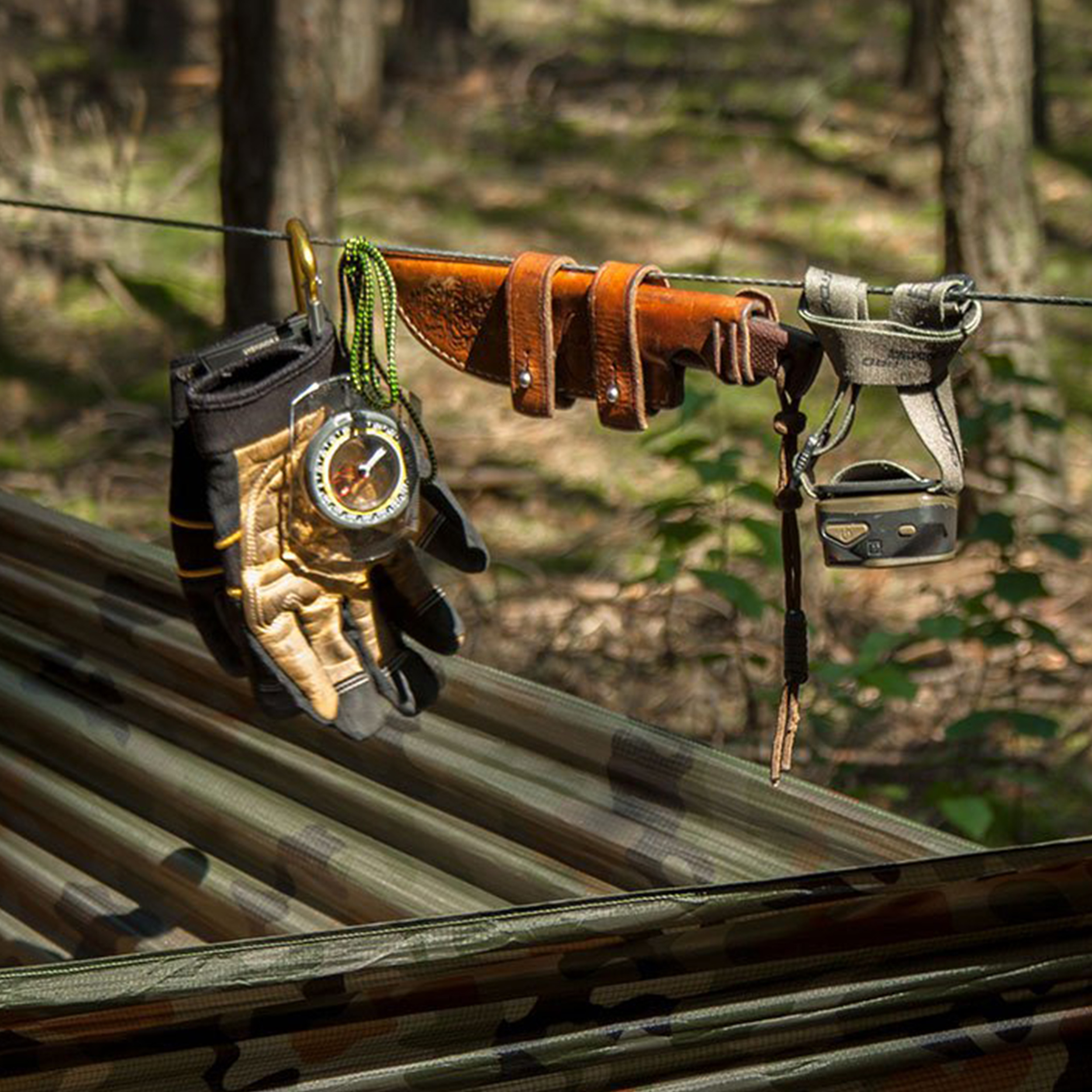Cięciwa hamakowa Lesovik Sneka black - obrazek 3