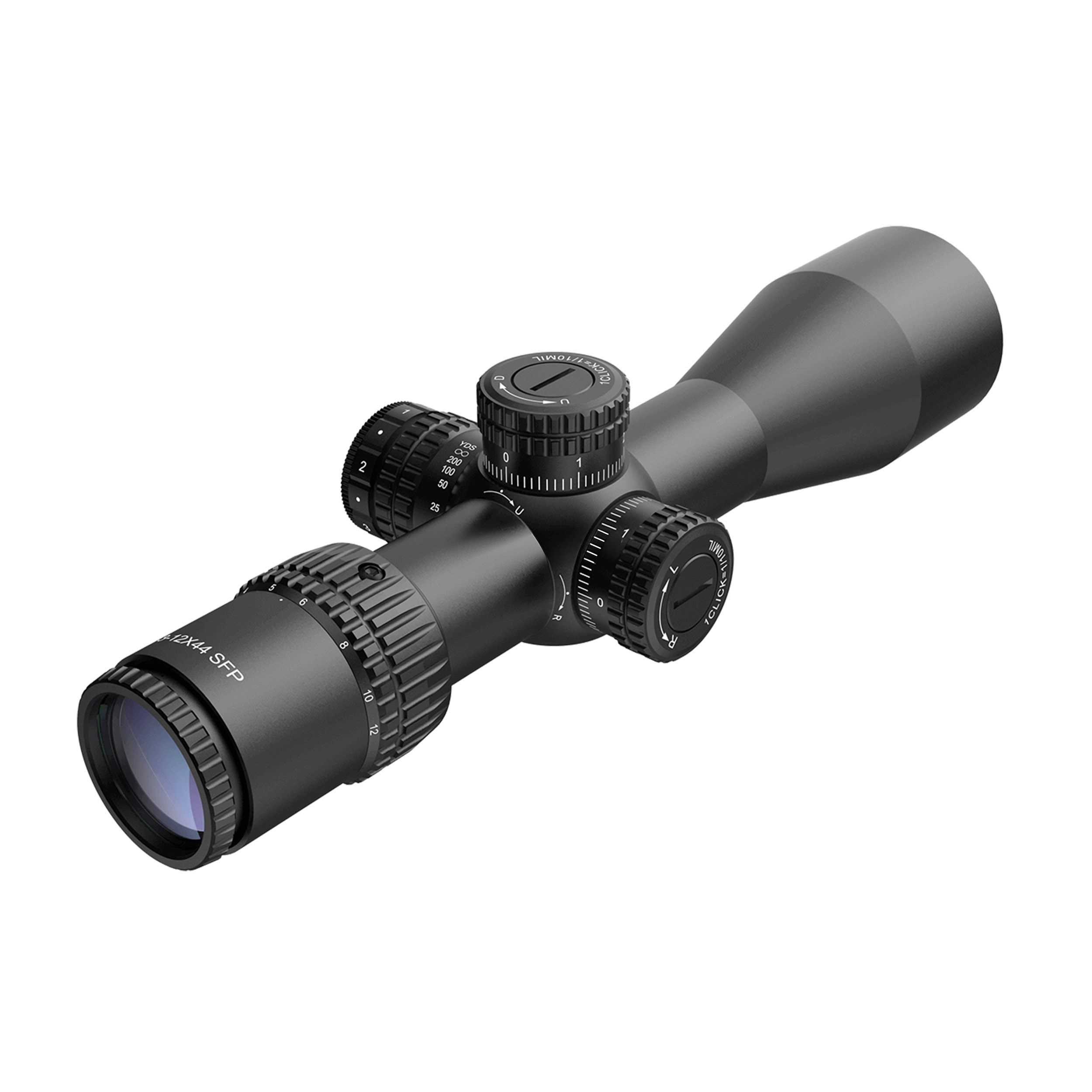 Luneta celownicza Vector Optics Veyron 3-12x44 IR Compact SFP MPR-V10 SCOM-40 czarna - obrazek 3