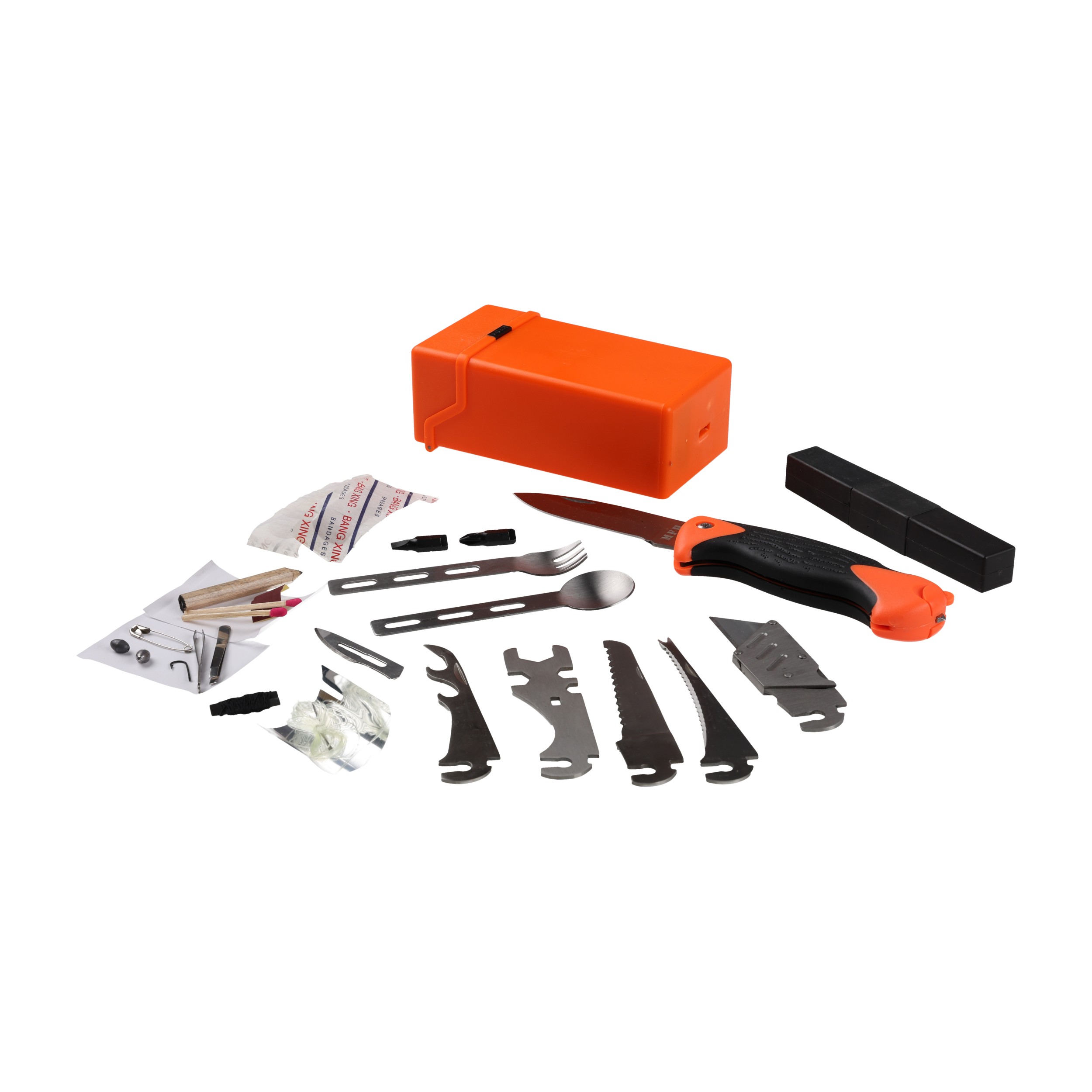 Niezbędnik MFH 27-częściowy survivalowy w pudełku - obrazek 5