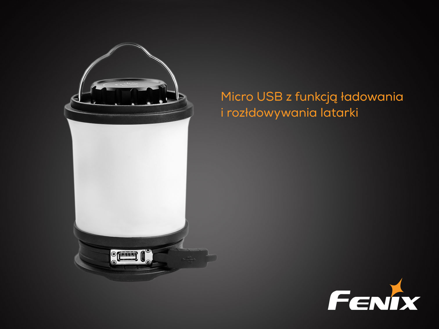Lampa kempingowa Fenix CL30R czarna - obrazek 8