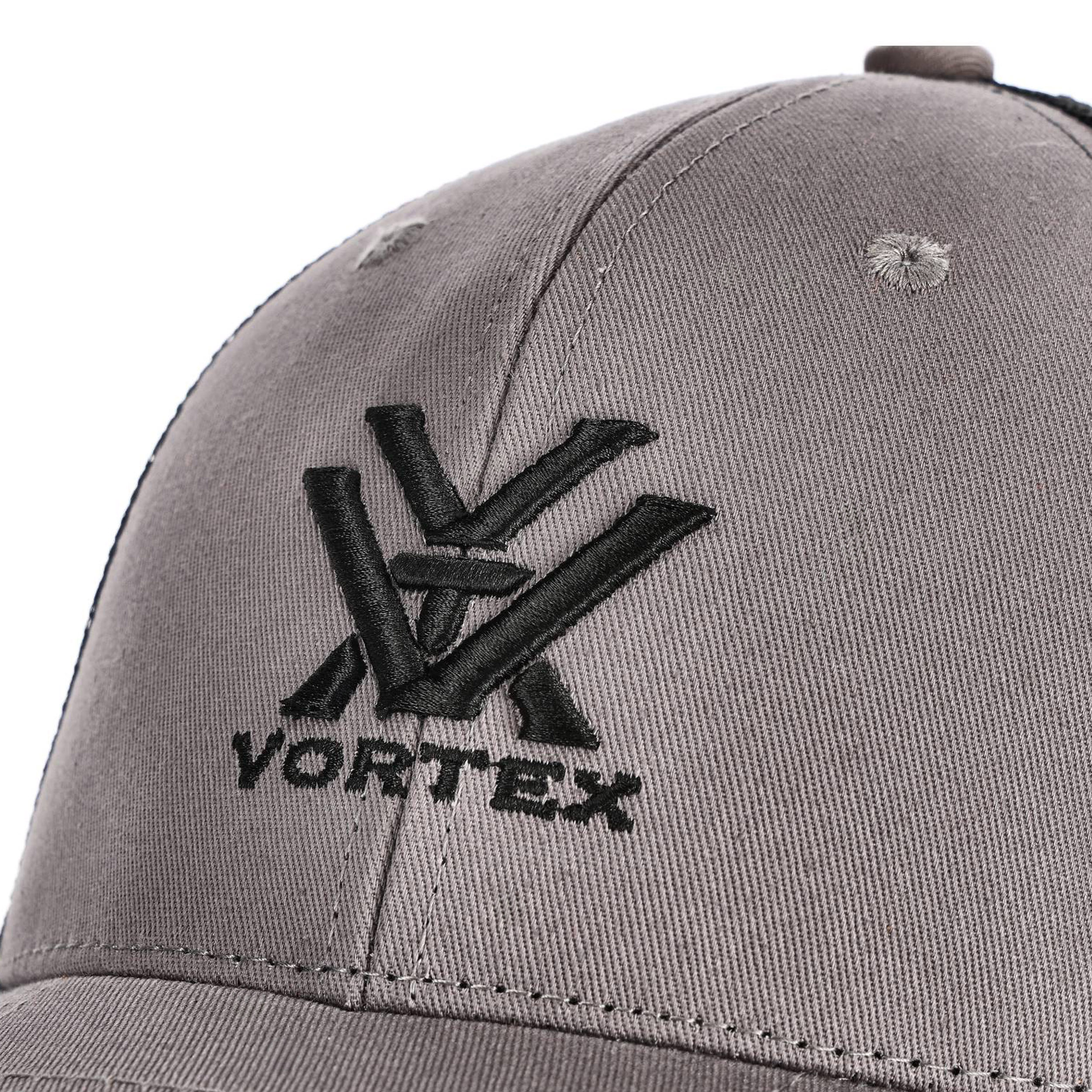 Czapka z daszkiem męska Vortex Core Logo szara - obrazek 3