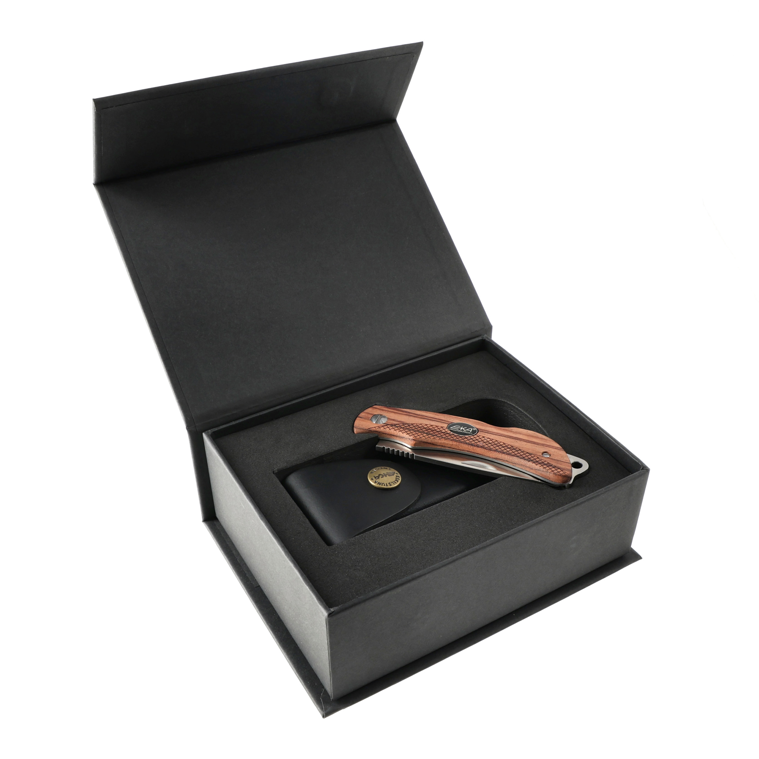 Nóż myśliwski składany Eka Swede 8 wood - obrazek 6