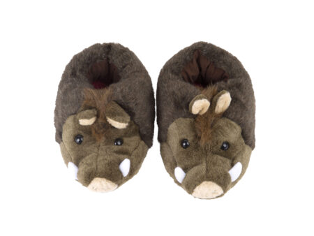 Kapcie Dzik Nature De Brenne pluszowe 43-45 XL