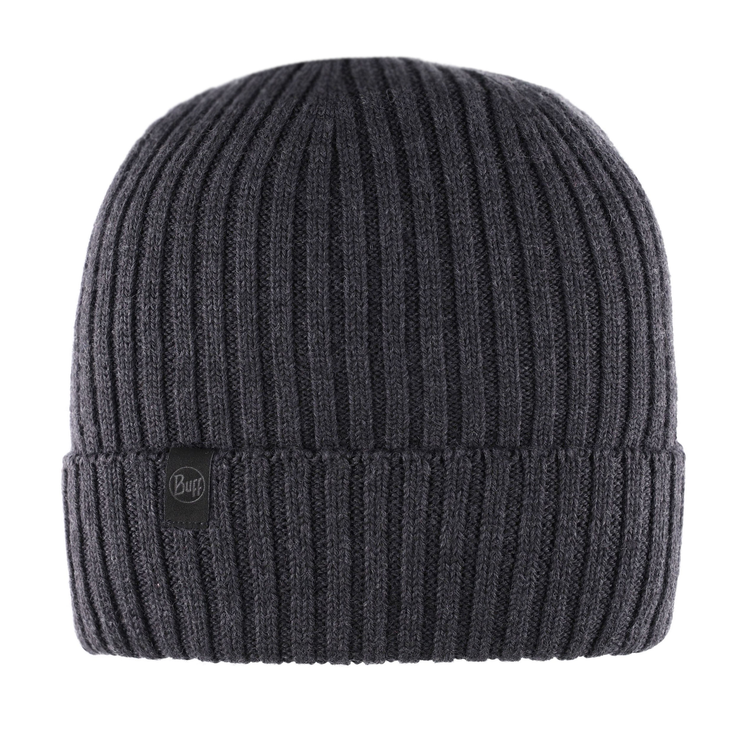 Czapka zimowa BUFF Merino Wool Hat Norval grafitowa