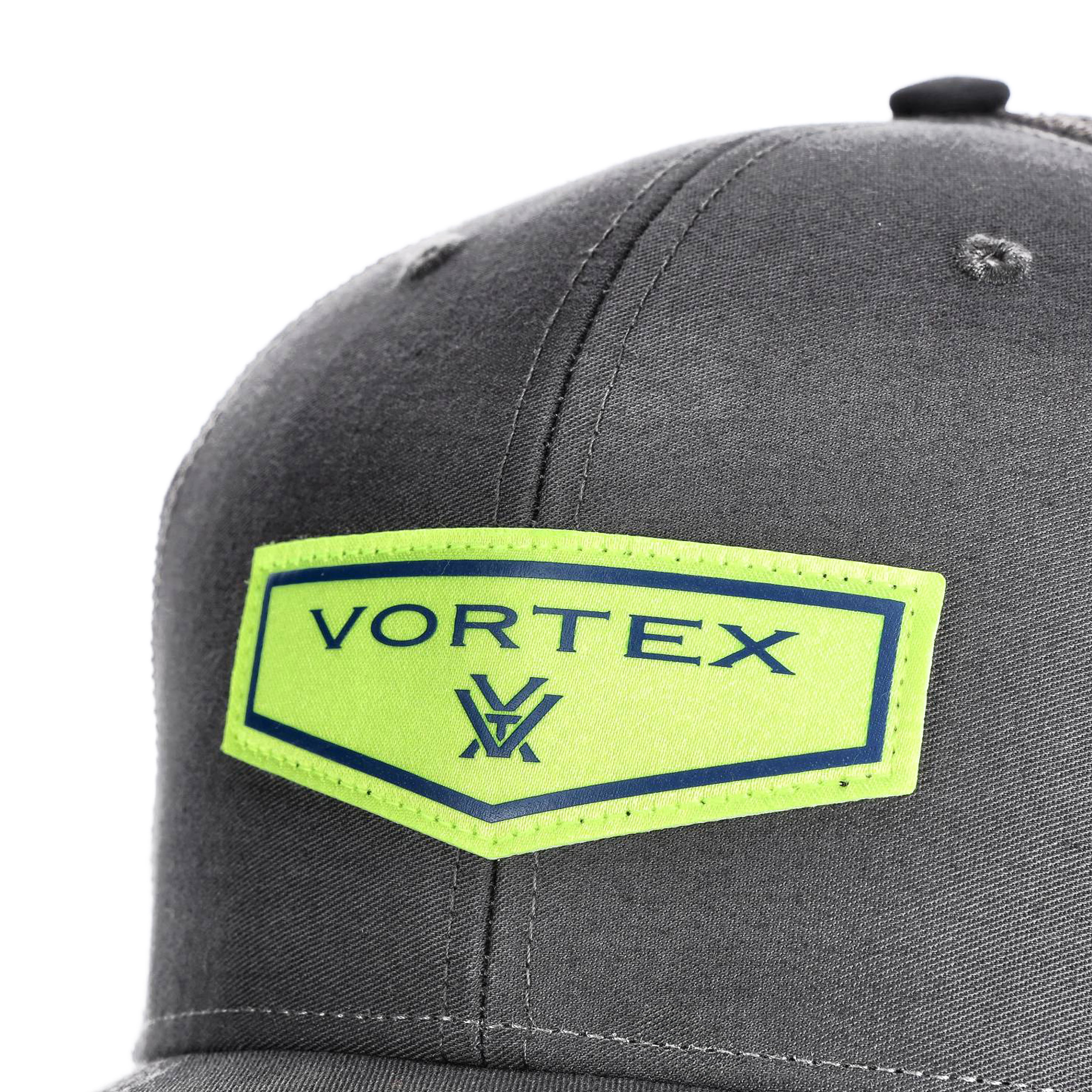 Czapka z daszkiem unisex Vortex Strong Point szara - obrazek 3