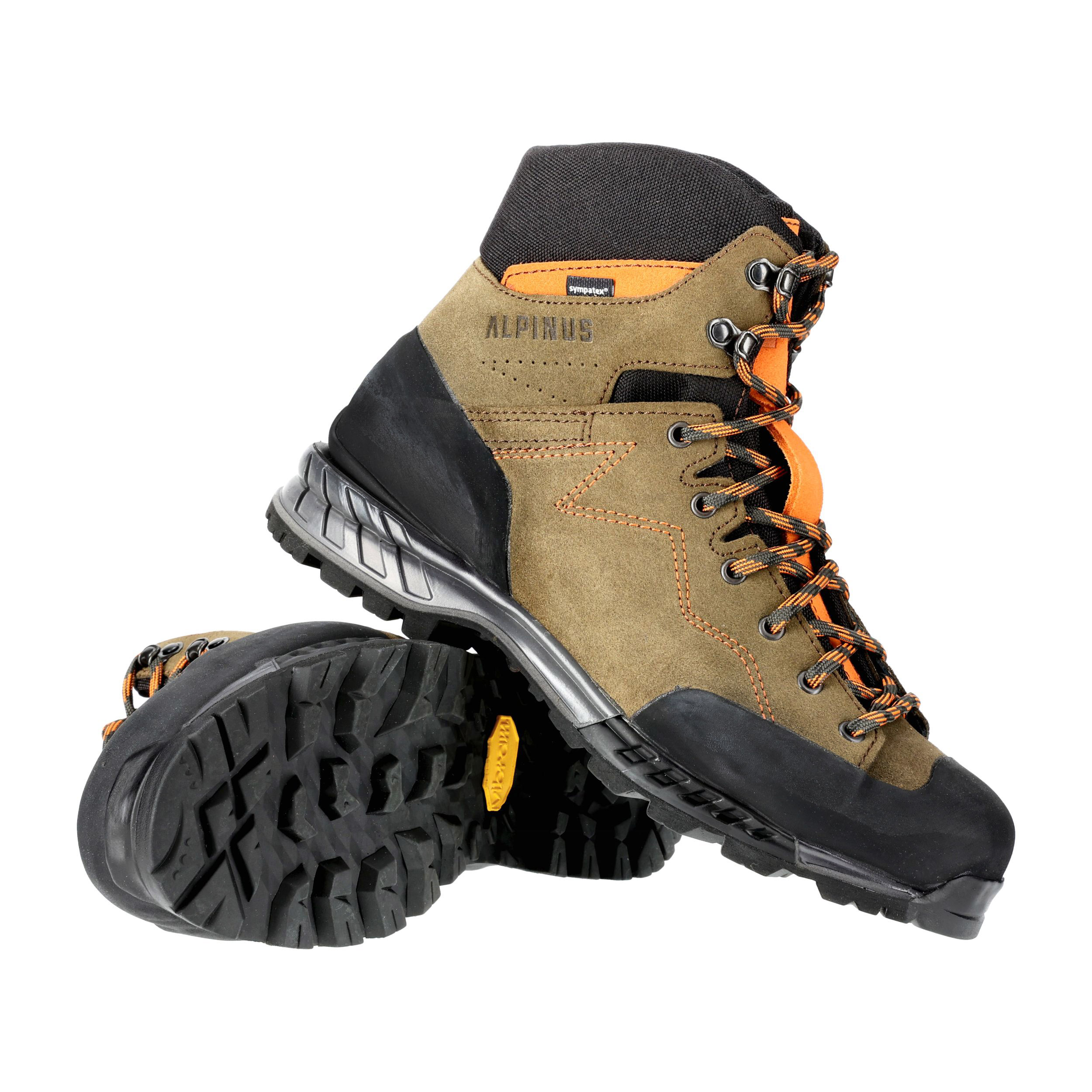 Buty męskie Alpinus Ombretta Craft Pro brązowe 43 - obrazek 5