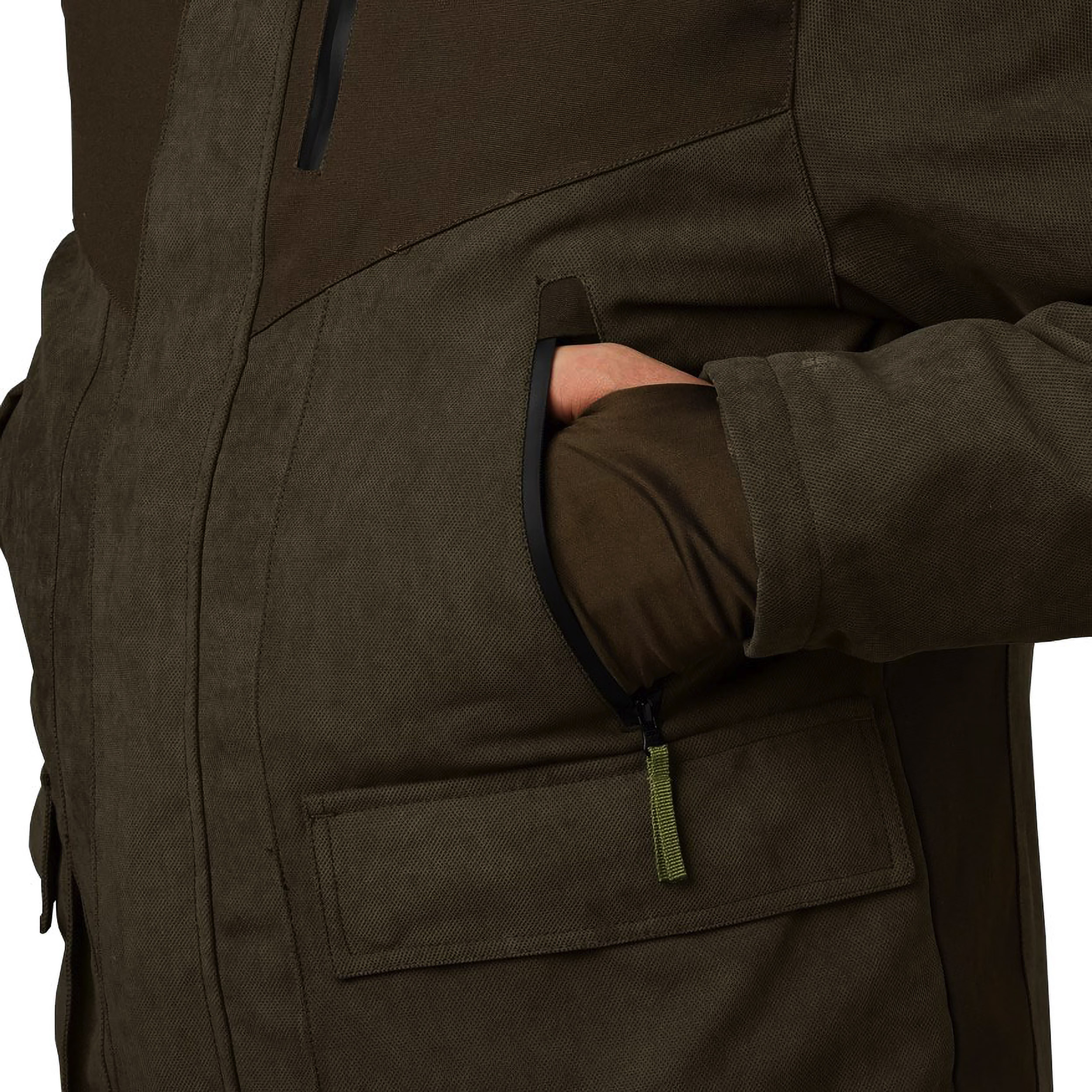 Kurtka męska Seeland Helt II Grizzly brown 56 - obrazek 4