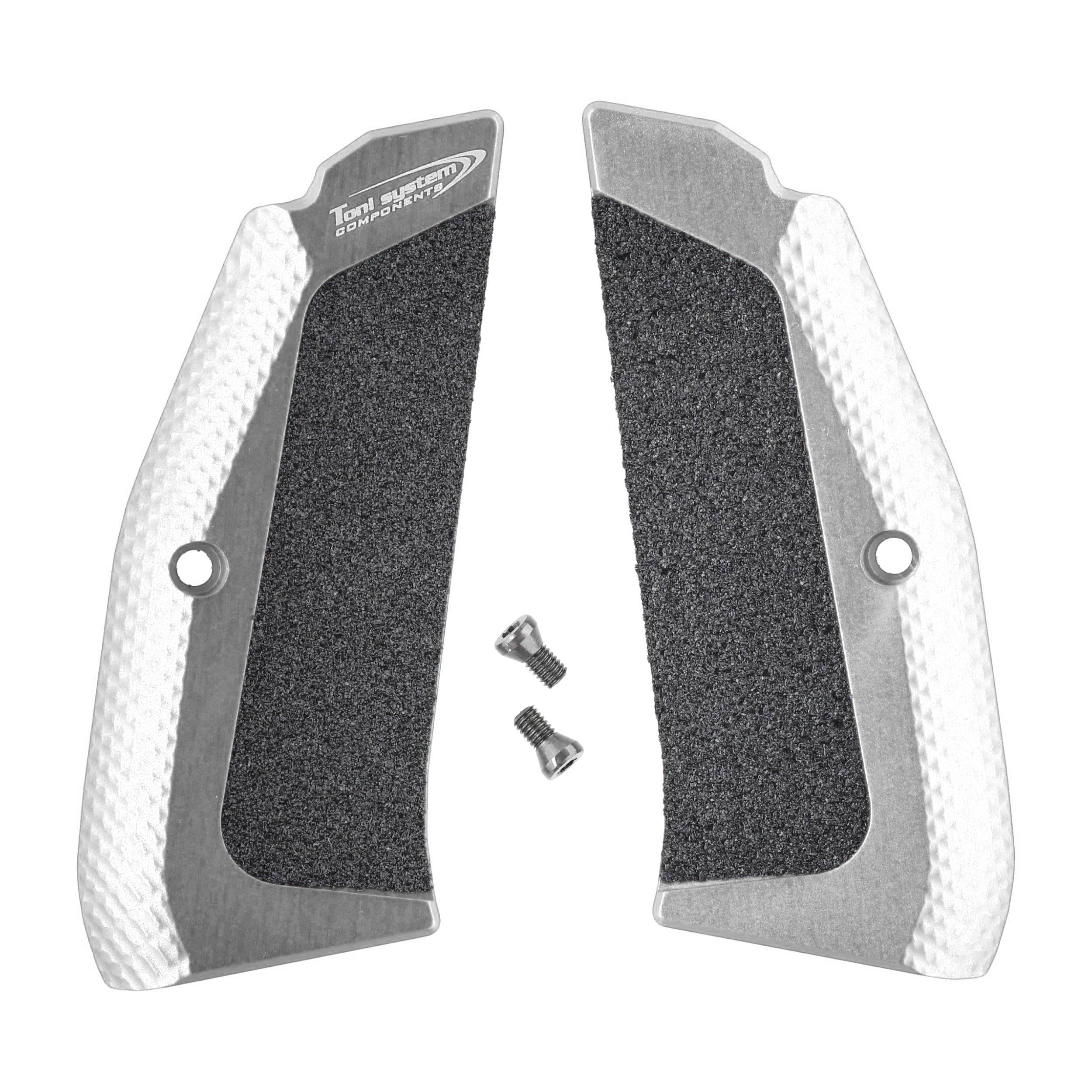 Długie okładziny Toni System do pistoletów CZ srebrne - obrazek 4