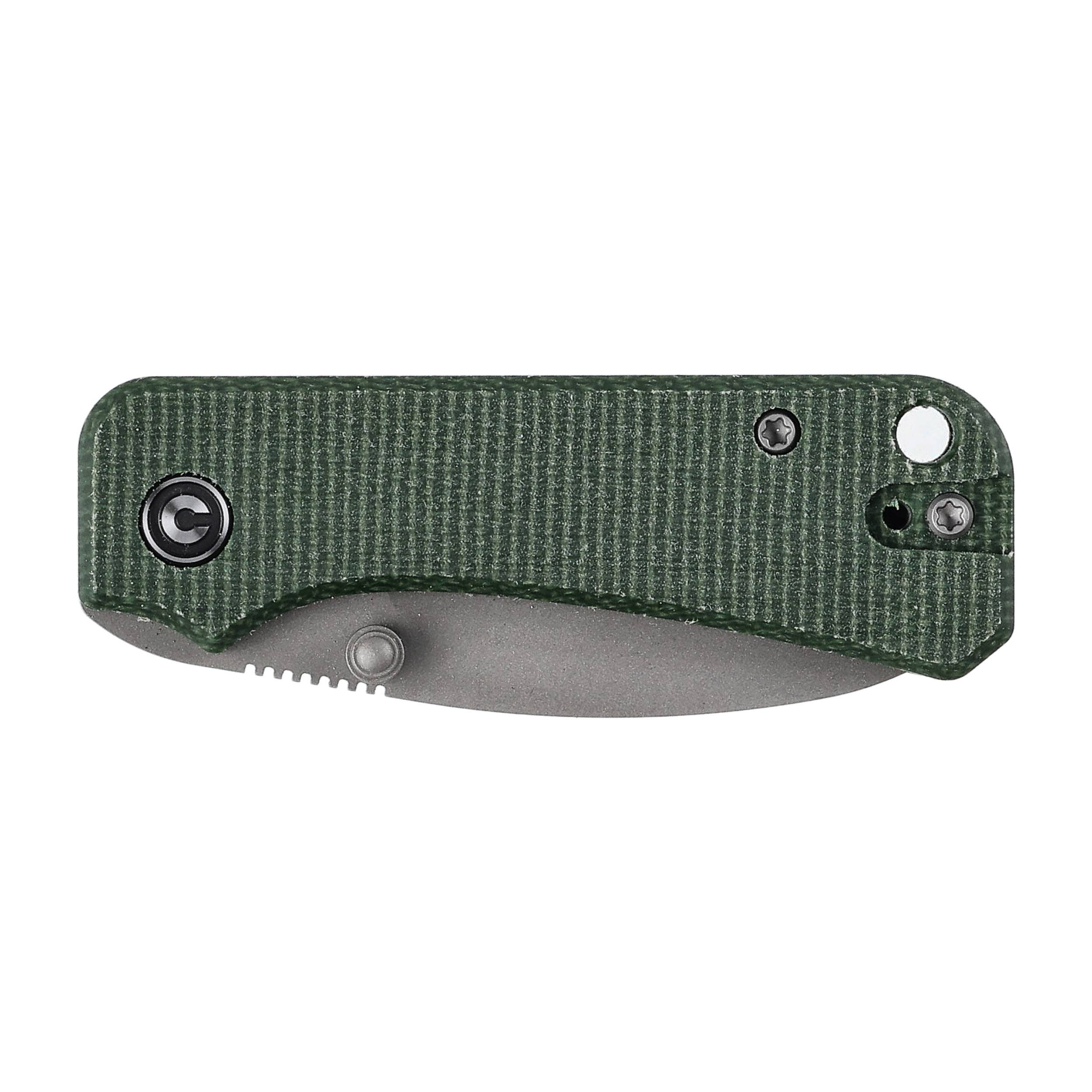 Nóż składany Civivi Baby Banter C19068SB-1 green micarta - obrazek 4