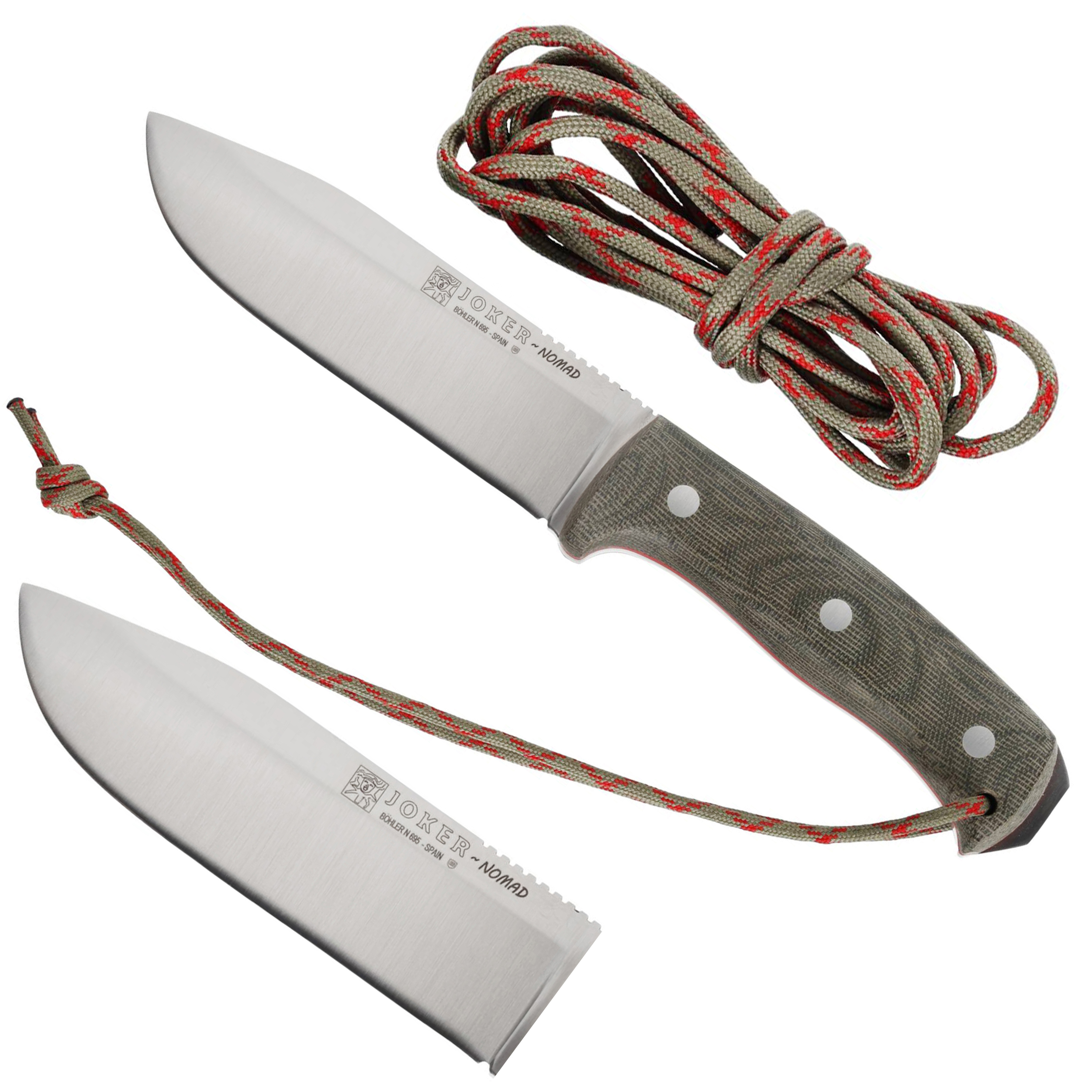 Nóż bushcraft Joker Nomad CV125 - obrazek 6