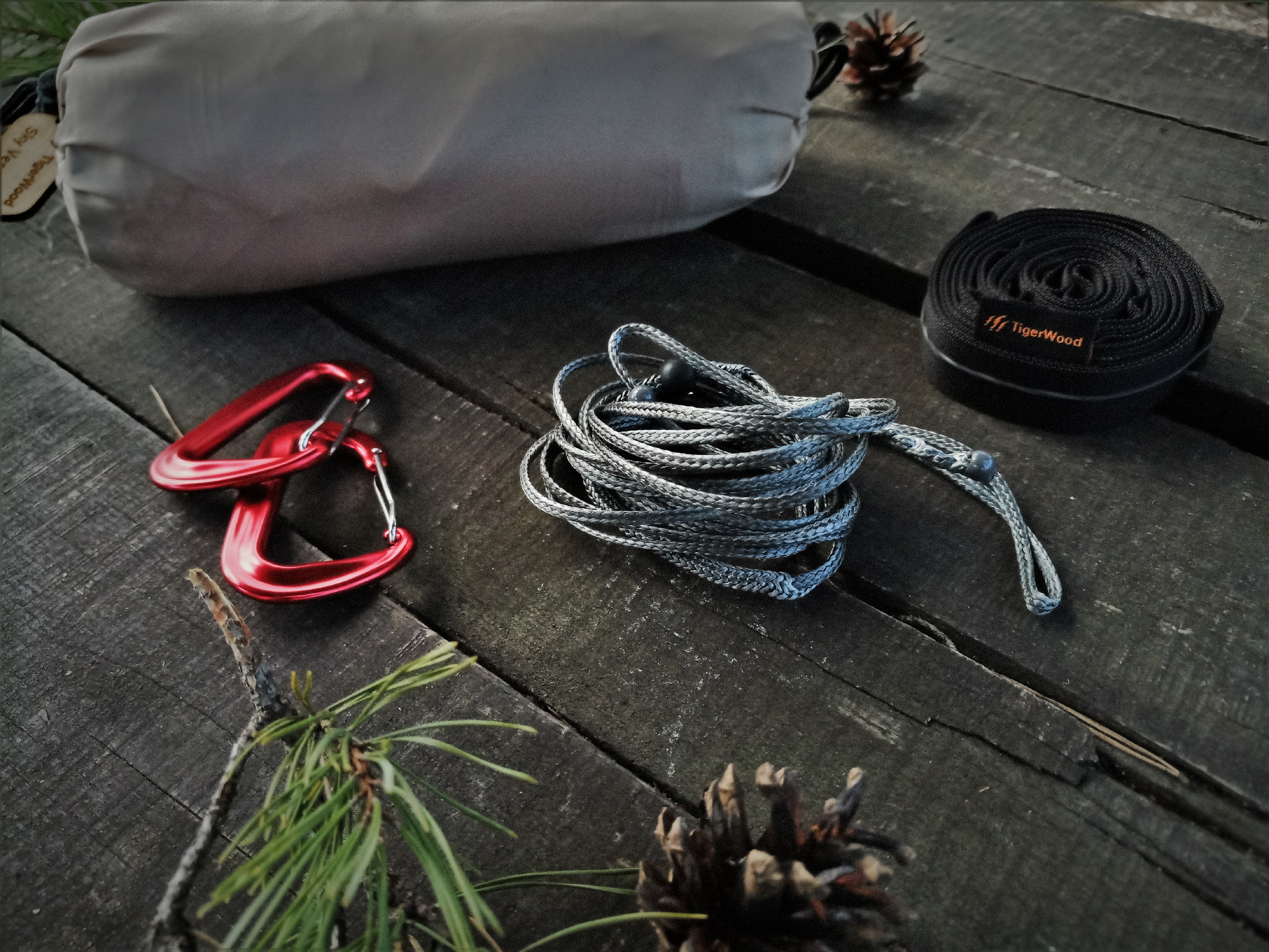 Hamak TigerWood ultra lekki Sky Version pustynny - obrazek 7