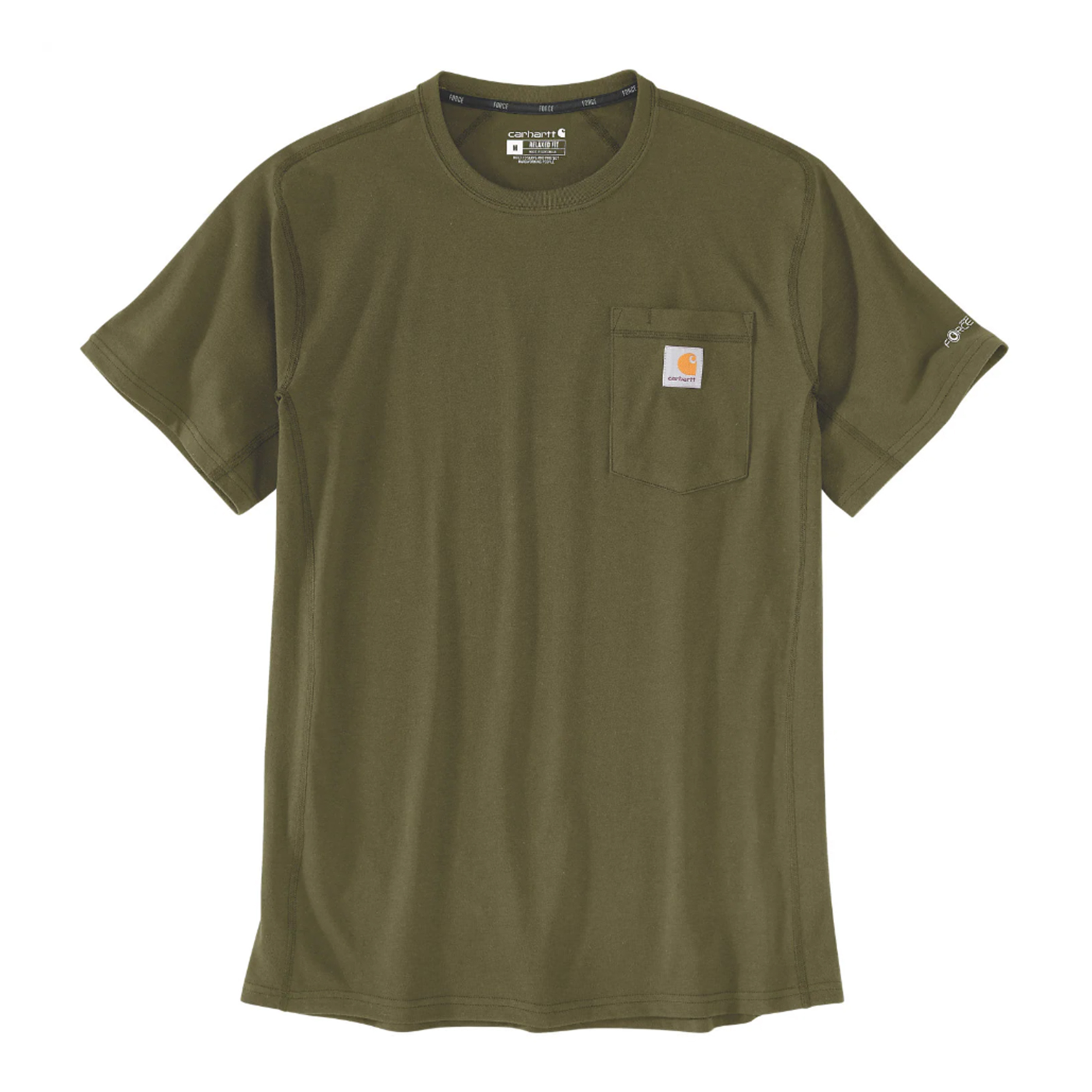 Koszulka Carhartt Force MW - dark bronzed green M