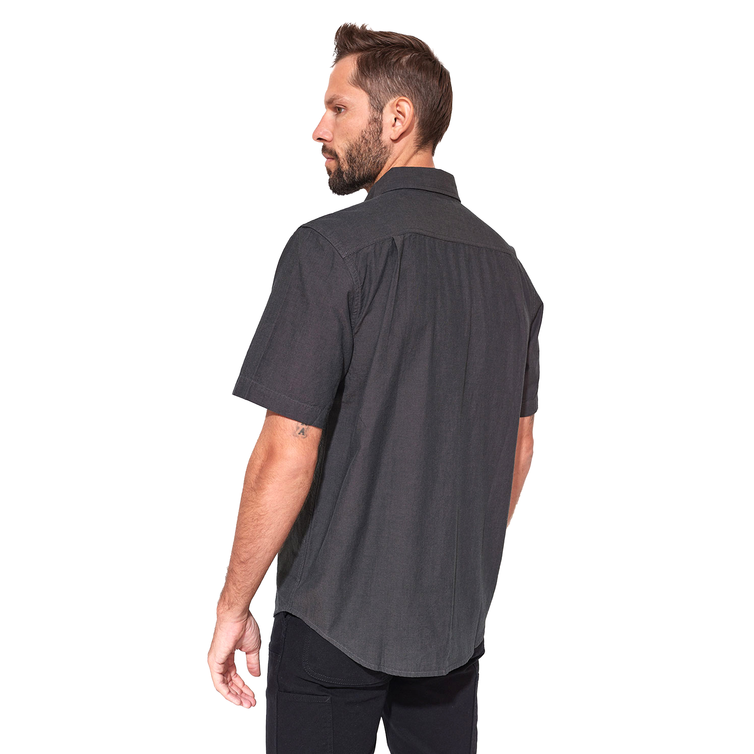 Koszula Carhartt Loose Chambray z krótkim rękawem black chambray M - obrazek 2